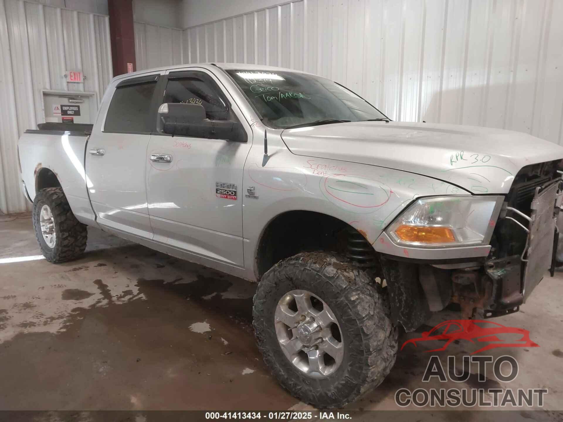 DODGE RAM 2500 2010 - 3D7UT2CL7AG174662