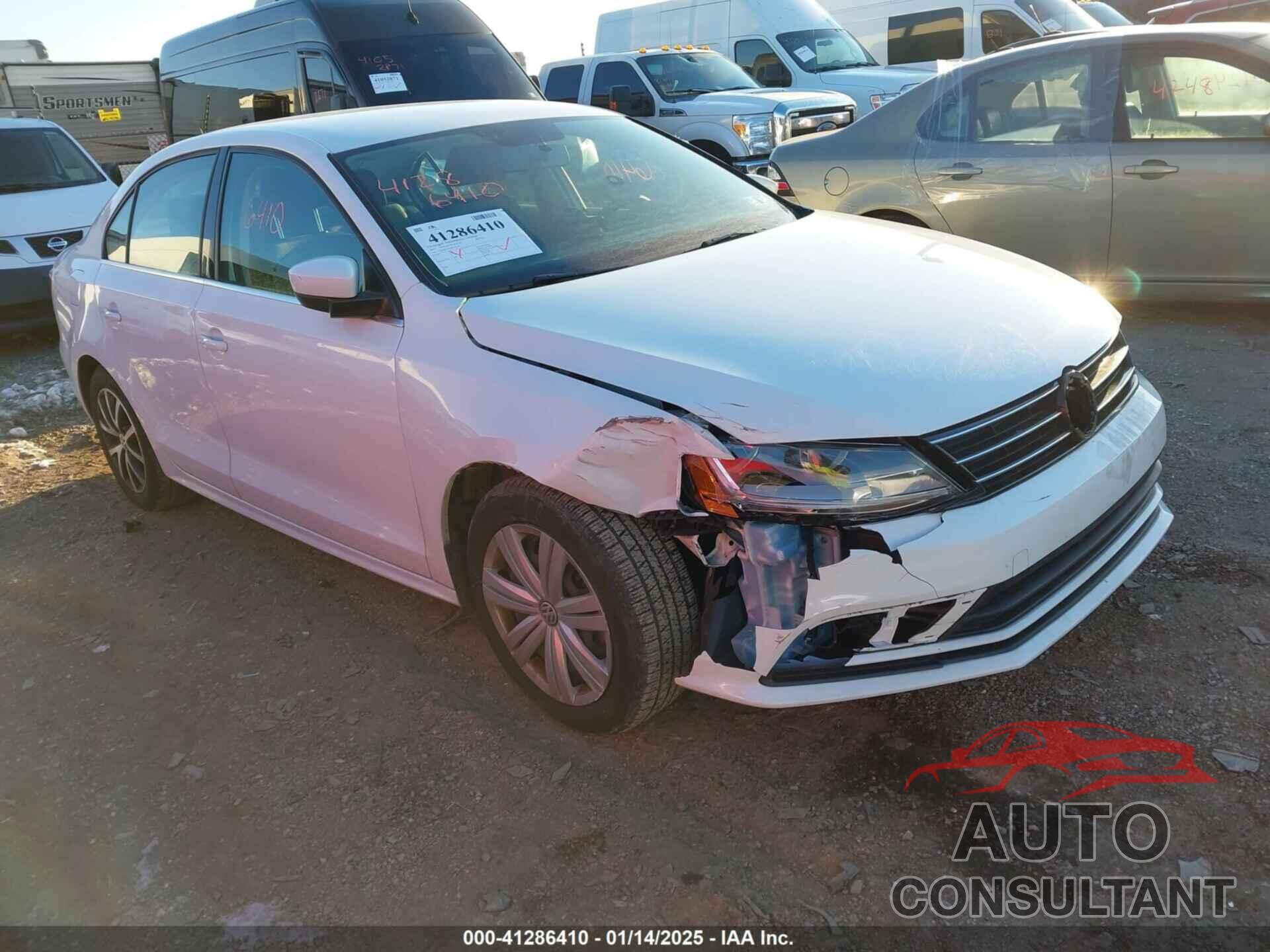 VOLKSWAGEN JETTA 2017 - 3VW2B7AJ1HM347300