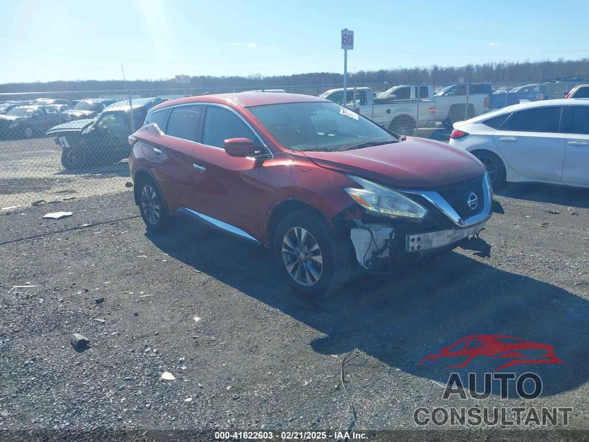 NISSAN MURANO 2016 - 5N1AZ2MH2GN157219
