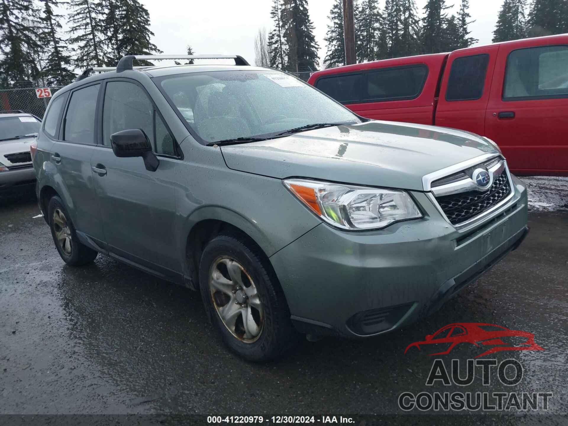 SUBARU FORESTER 2015 - JF2SJAAC3FG425704