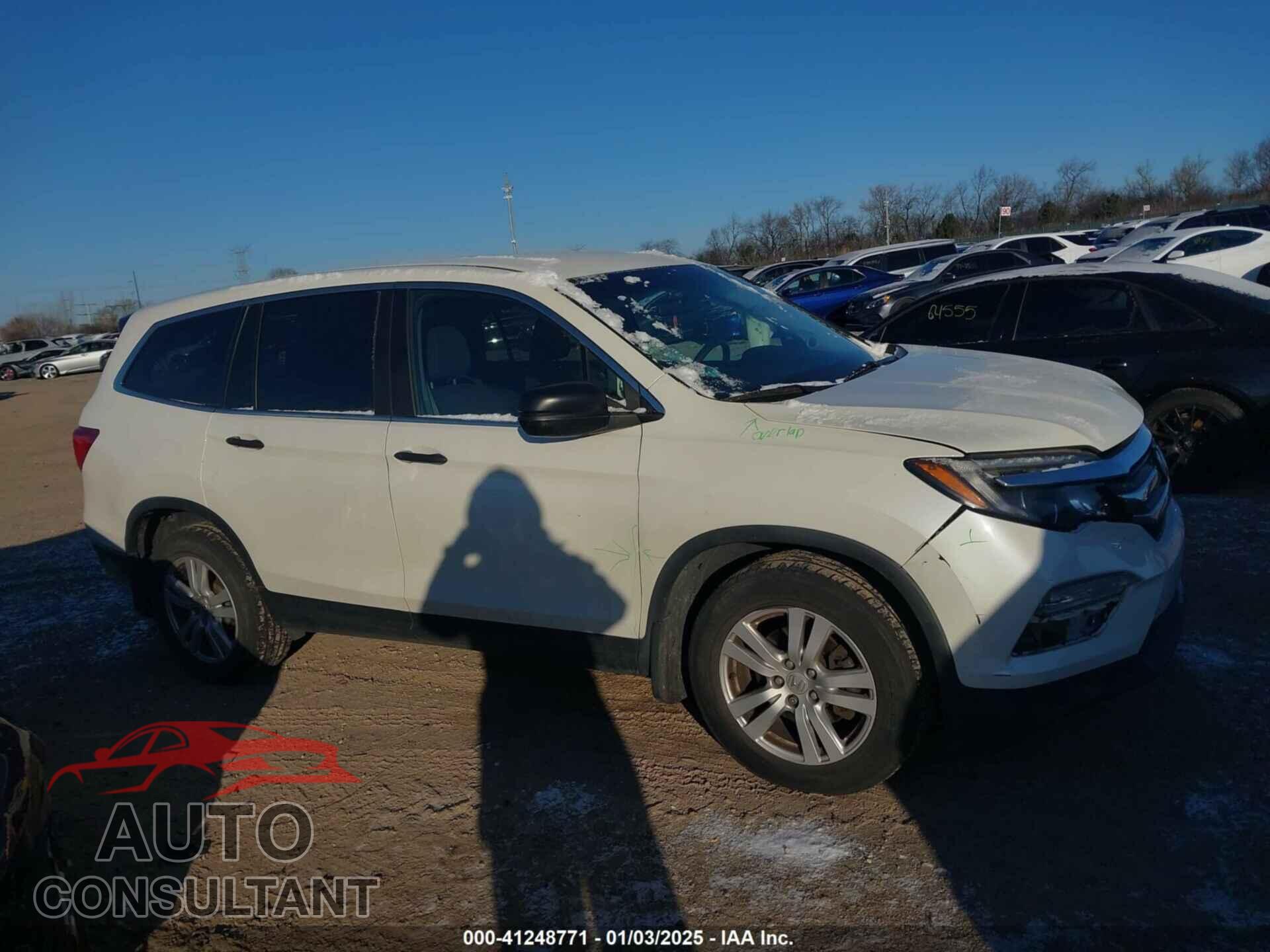 HONDA PILOT 2017 - 5FNYF6H10HB040450