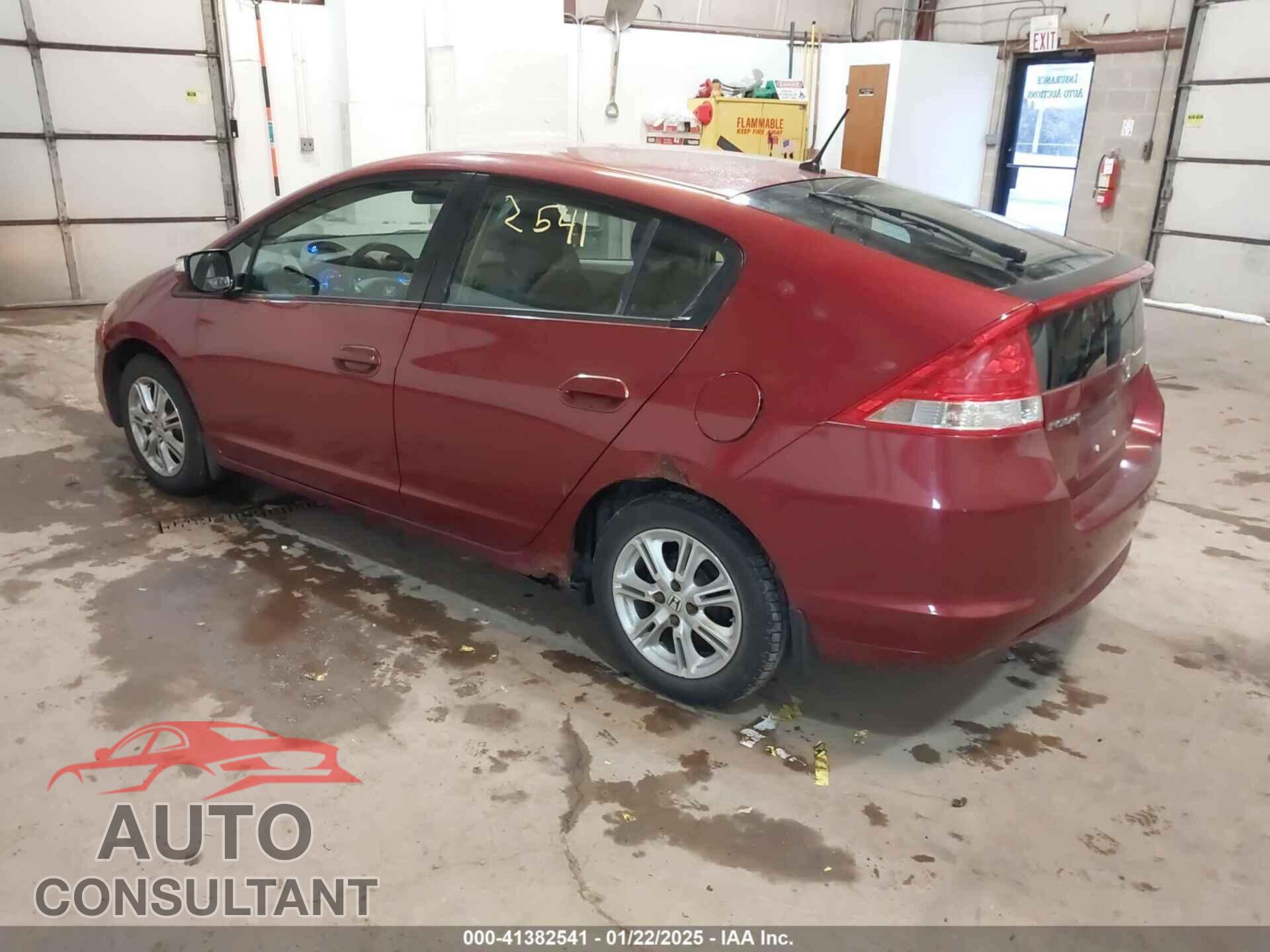 HONDA INSIGHT 2010 - JHMZE2H71AS018873