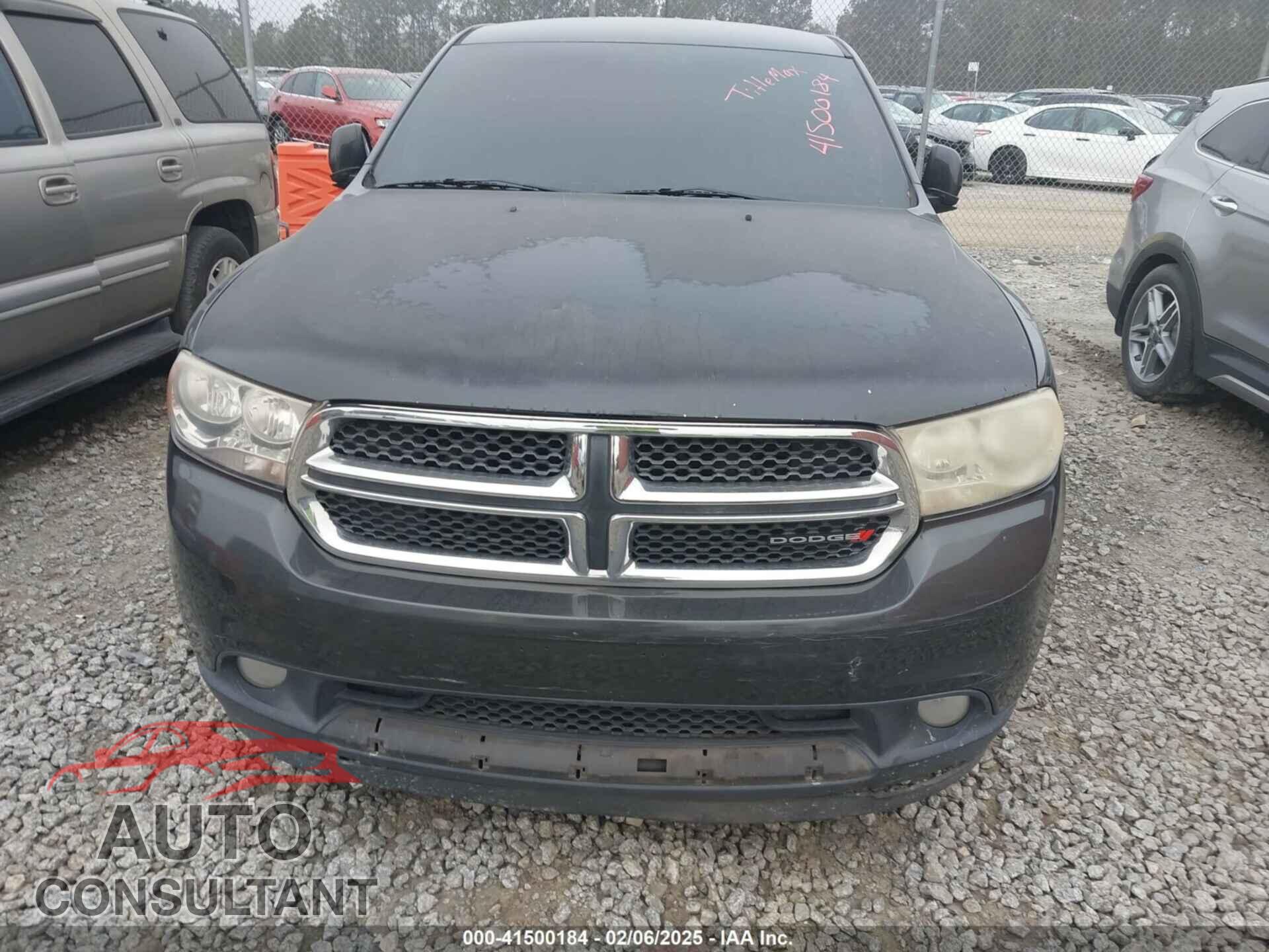 DODGE DURANGO 2011 - 1D4RD2GG9BC711730
