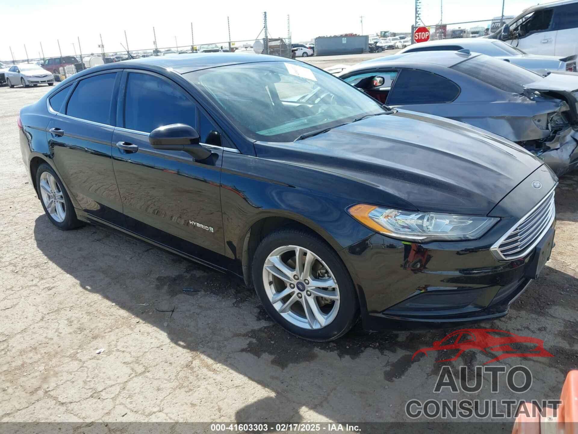 FORD FUSION HYBRID 2018 - 3FA6P0LUXJR248204
