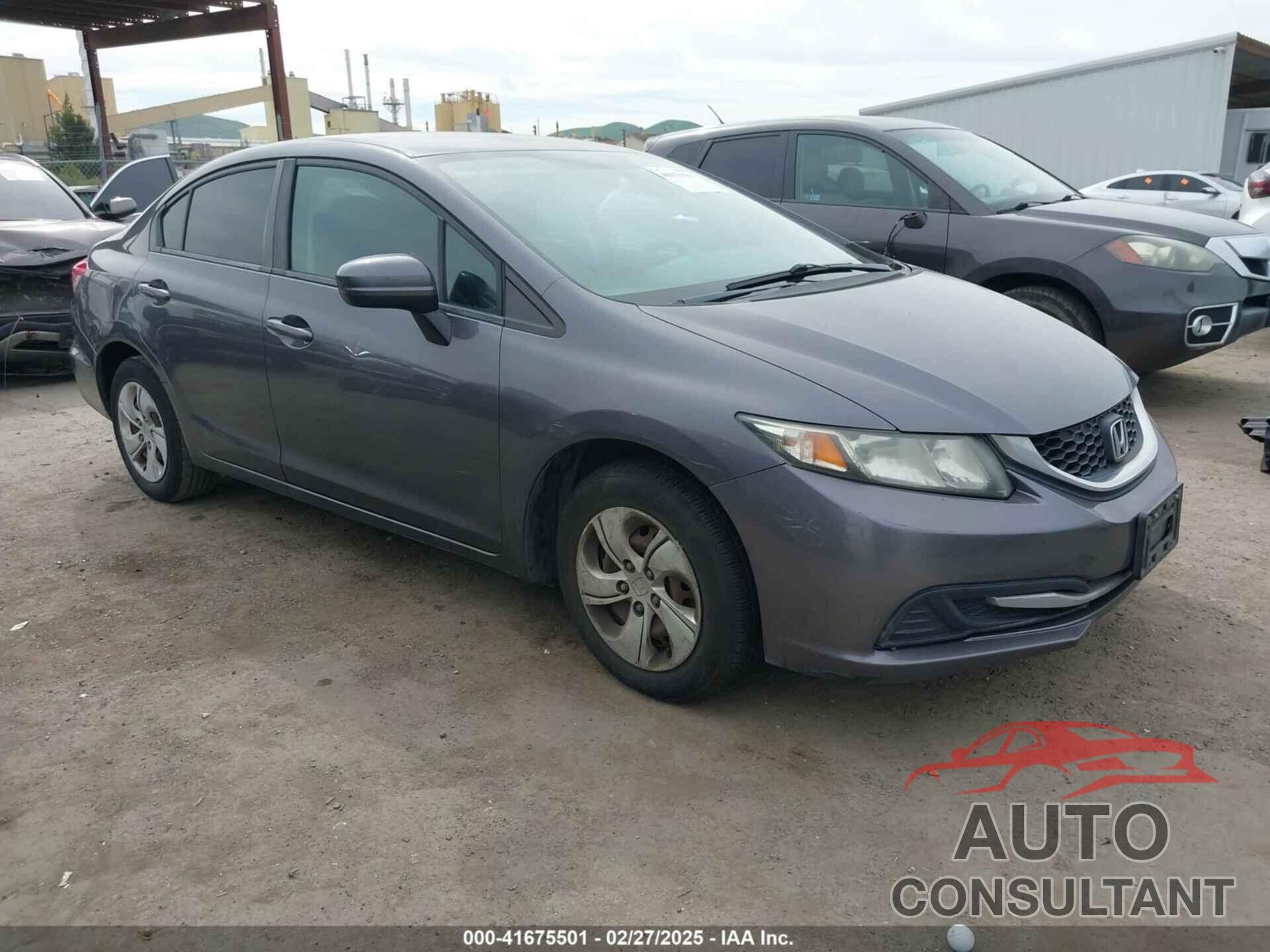 HONDA CIVIC 2014 - 19XFB2F56EE267189
