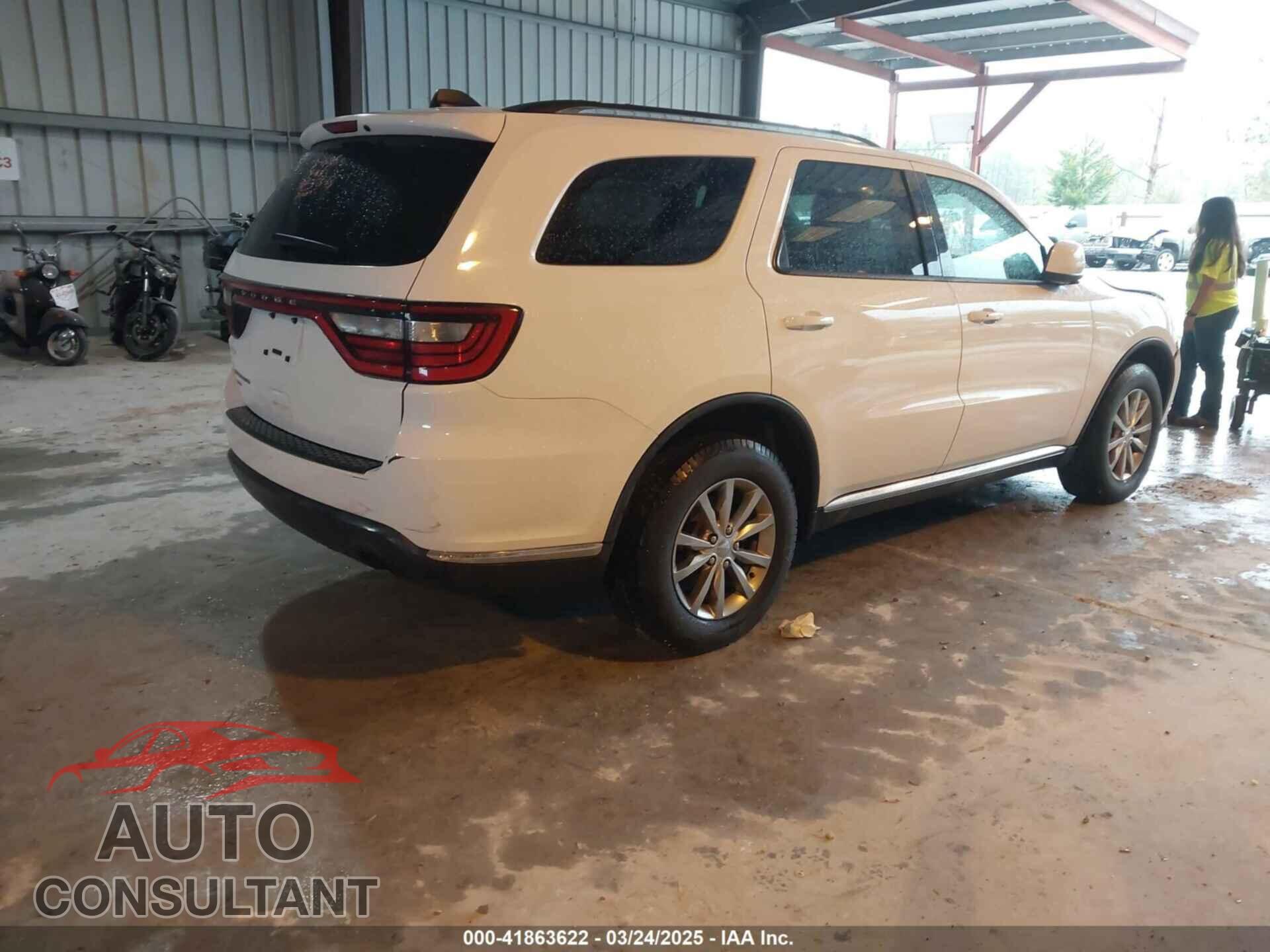 DODGE DURANGO 2017 - 1C4RDJAG7HC647891