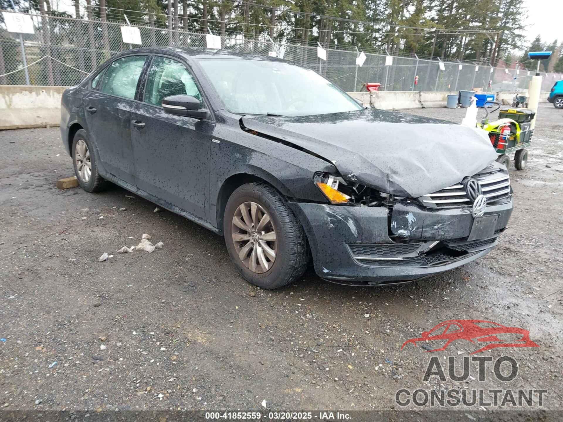 VOLKSWAGEN PASSAT 2015 - 1VWAT7A38FC060285