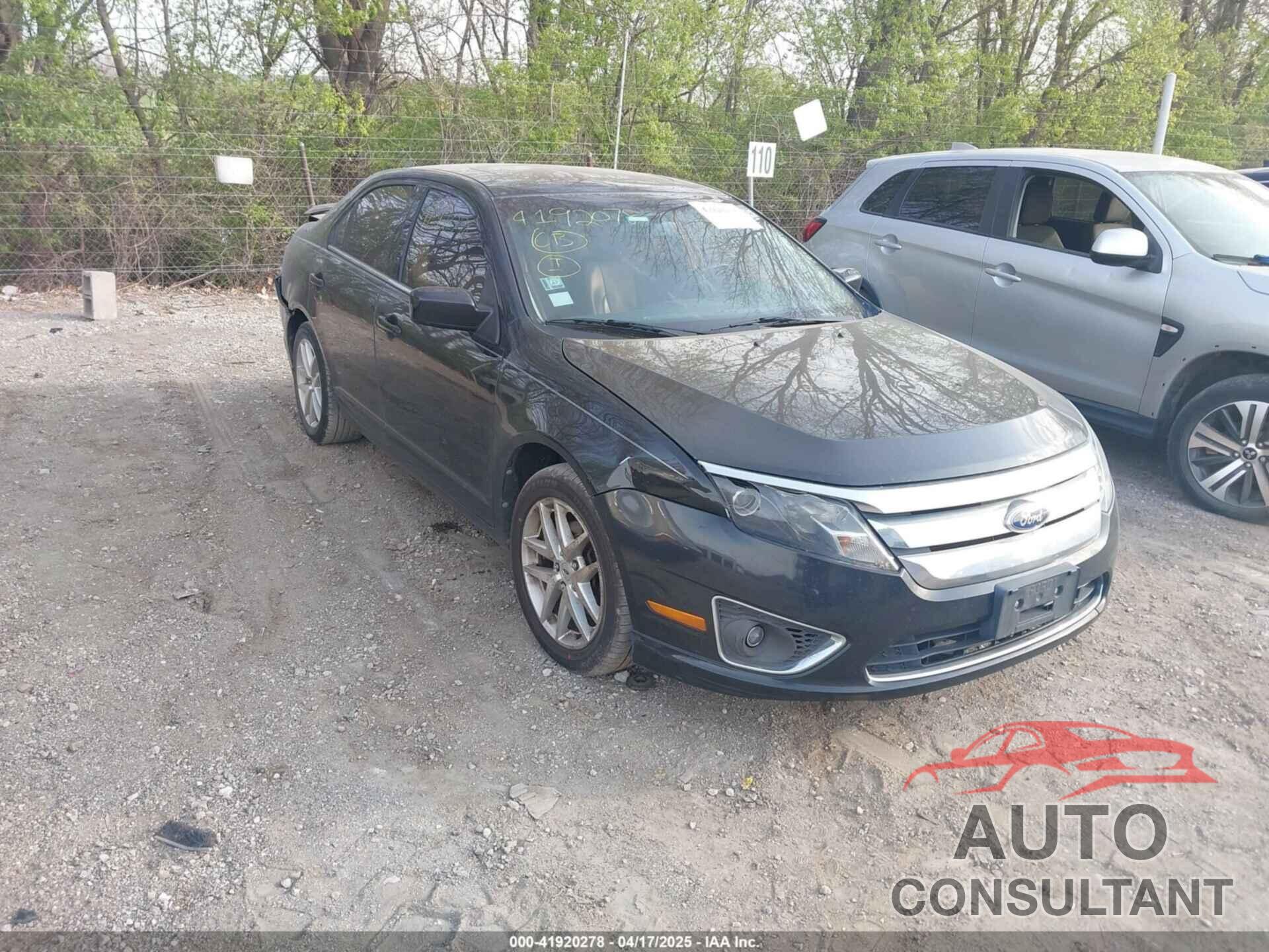 FORD FUSION 2011 - 3FAHP0JG6BR328784