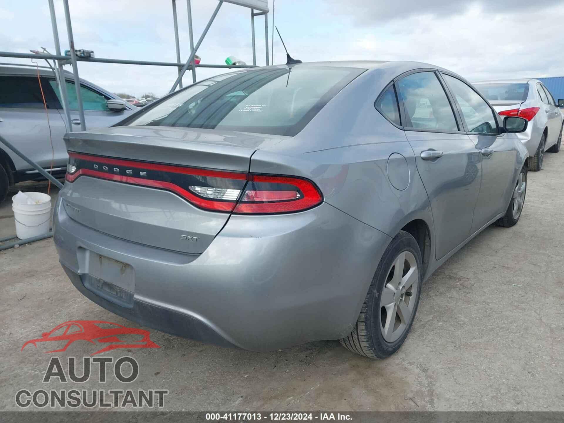 DODGE DART 2015 - 1C3CDFBB8FD336536