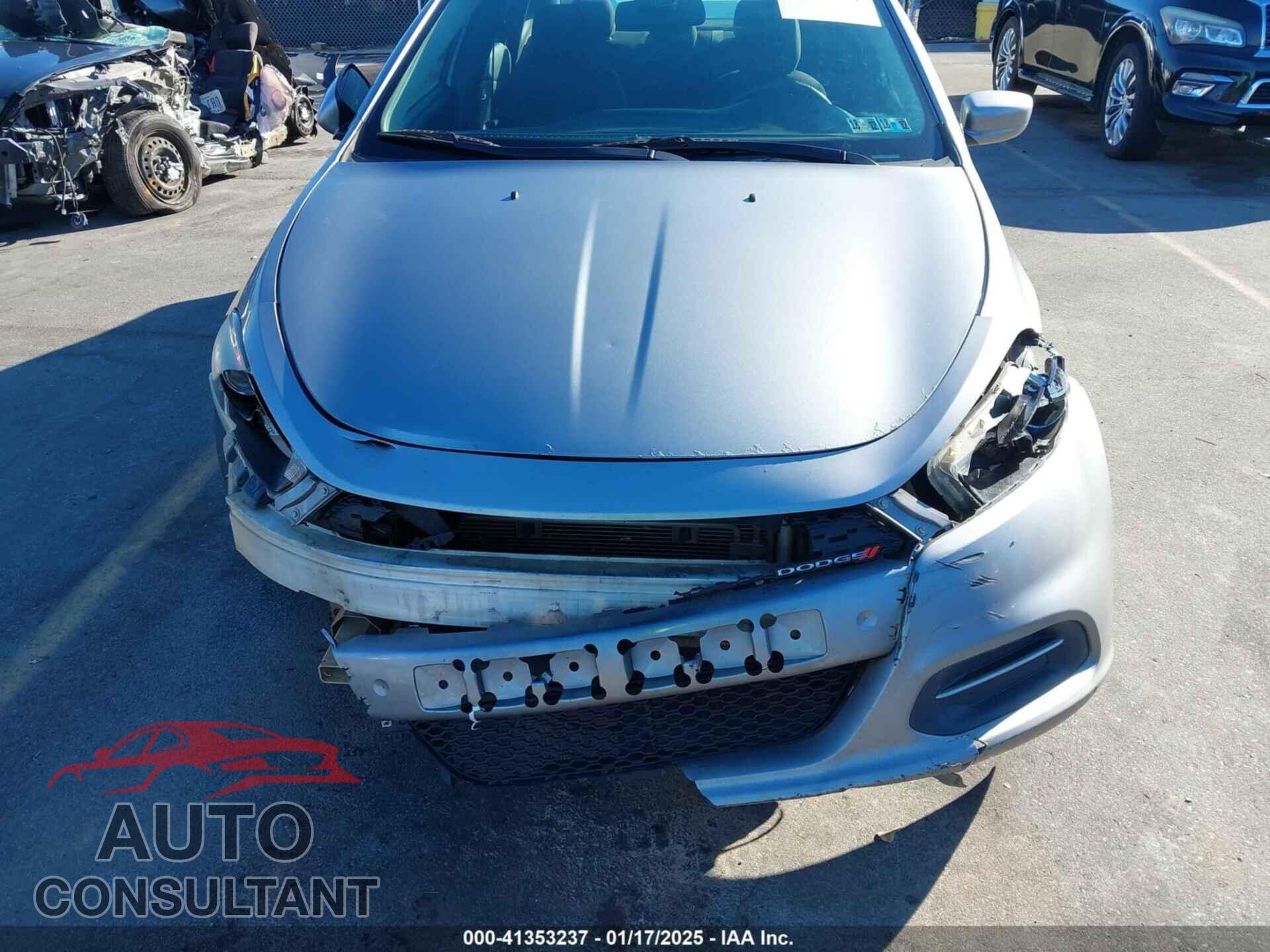 DODGE DART 2015 - 1C3CDFBB2FD374263