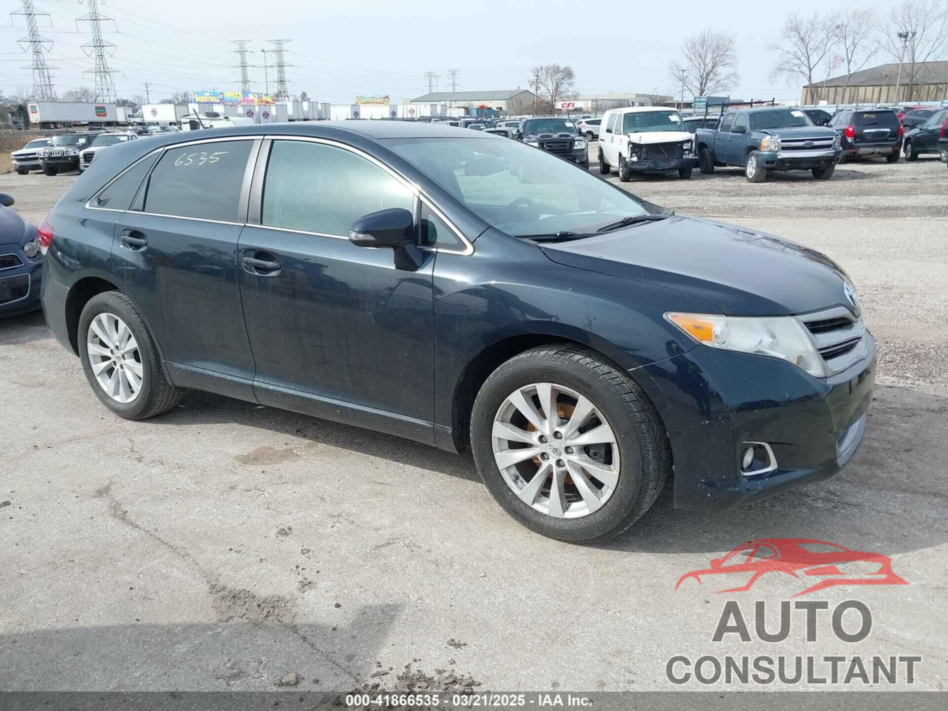 TOYOTA VENZA 2013 - 4T3ZA3BBXDU066335