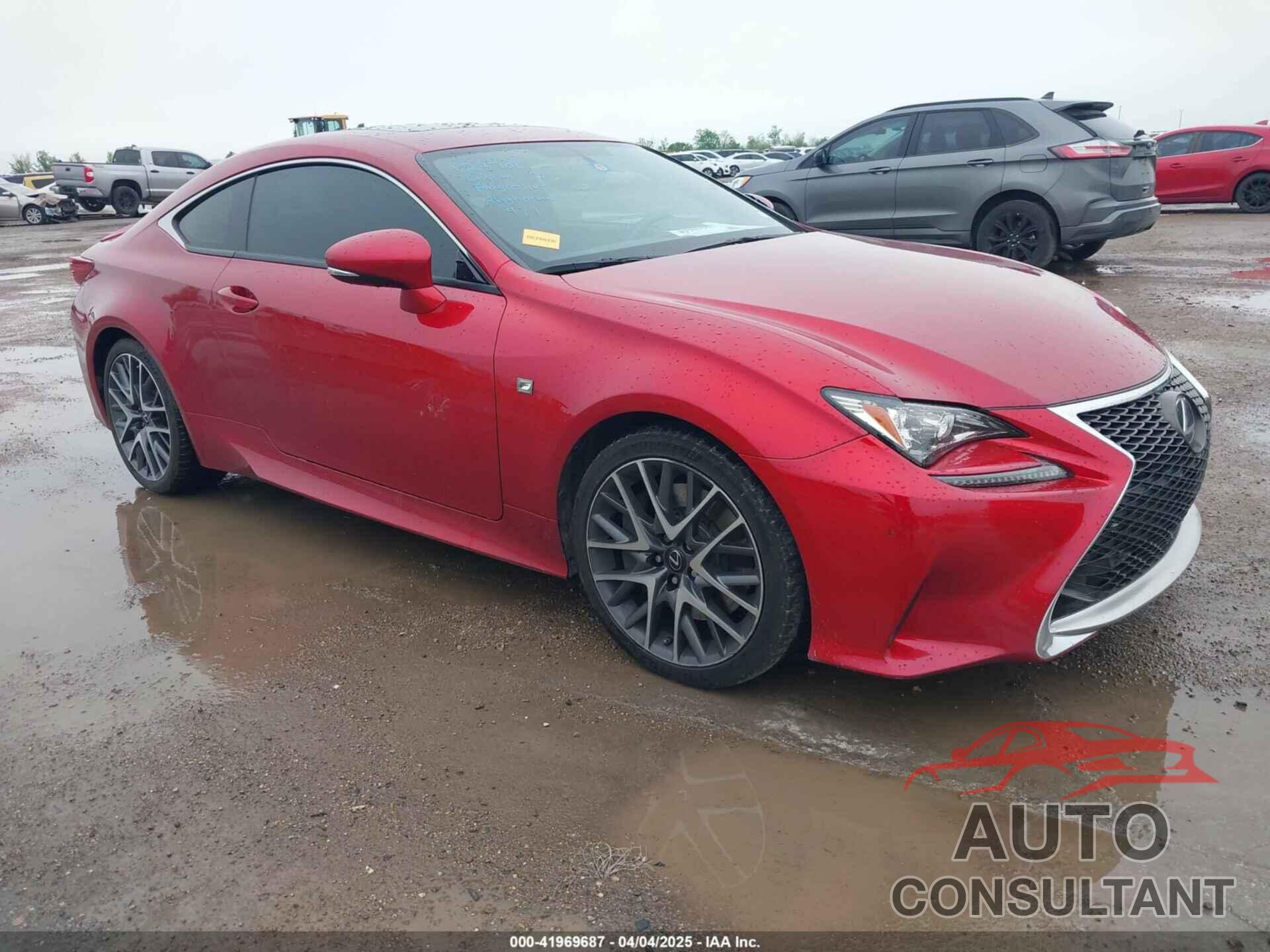 LEXUS RC 200T 2016 - JTHHA5BC6G5003534