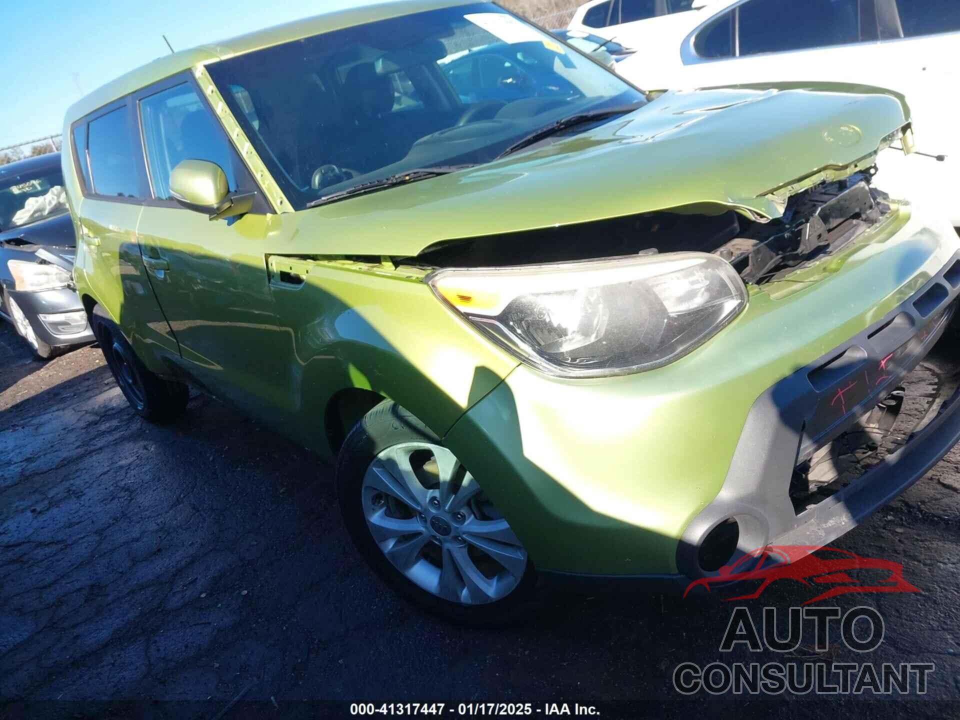 KIA SOUL 2014 - KNDJP3A56E7038665