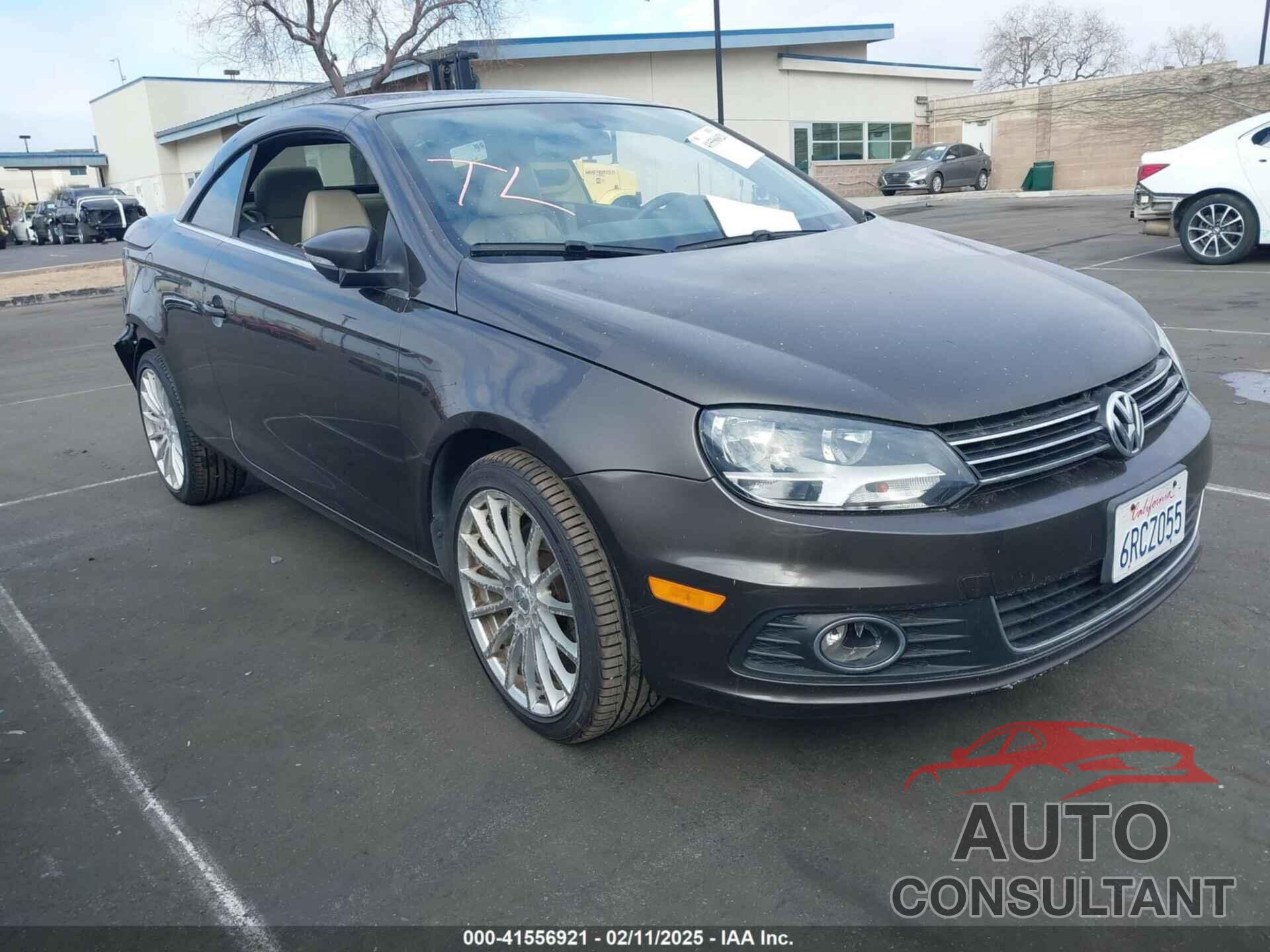 VOLKSWAGEN EOS 2012 - WVWFW7AHXCV000617