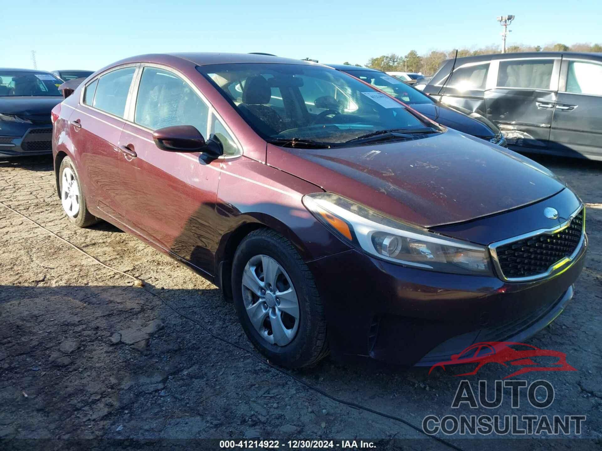 KIA FORTE 2018 - 3KPFK4A79JE169188