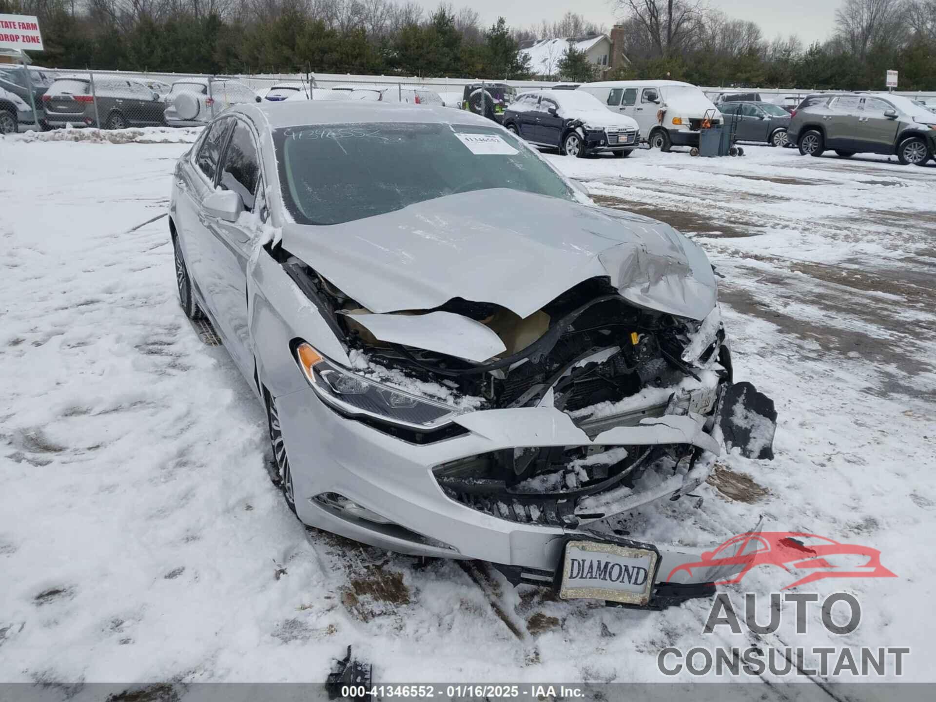 FORD FUSION 2017 - 3FA6P0K91HR117198