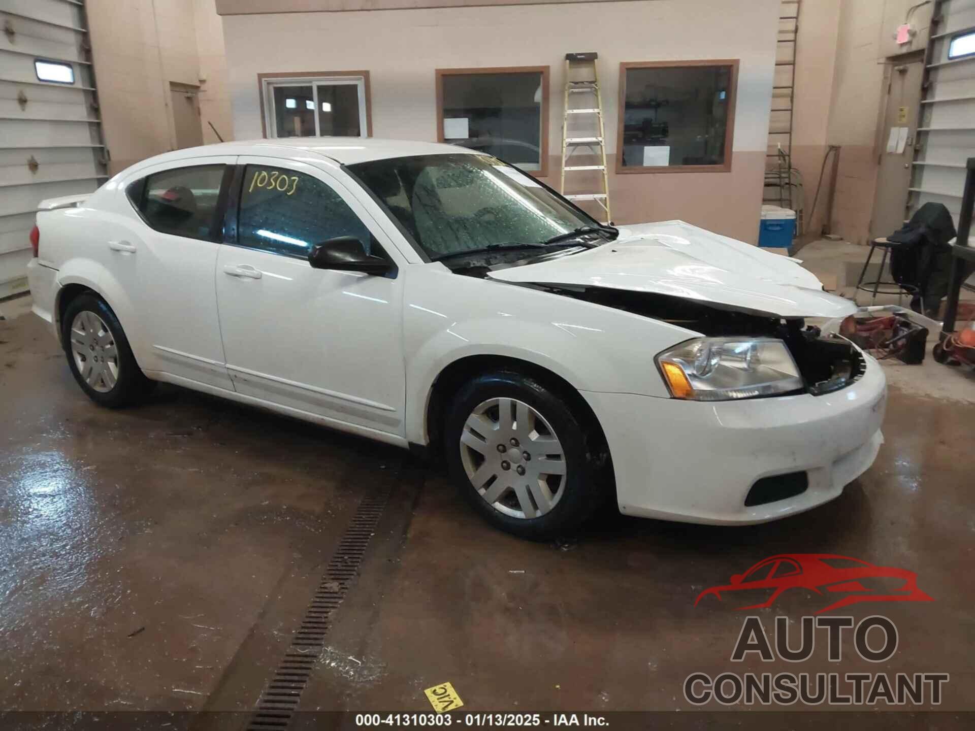 DODGE AVENGER 2012 - 1C3CDZAB0CN167671