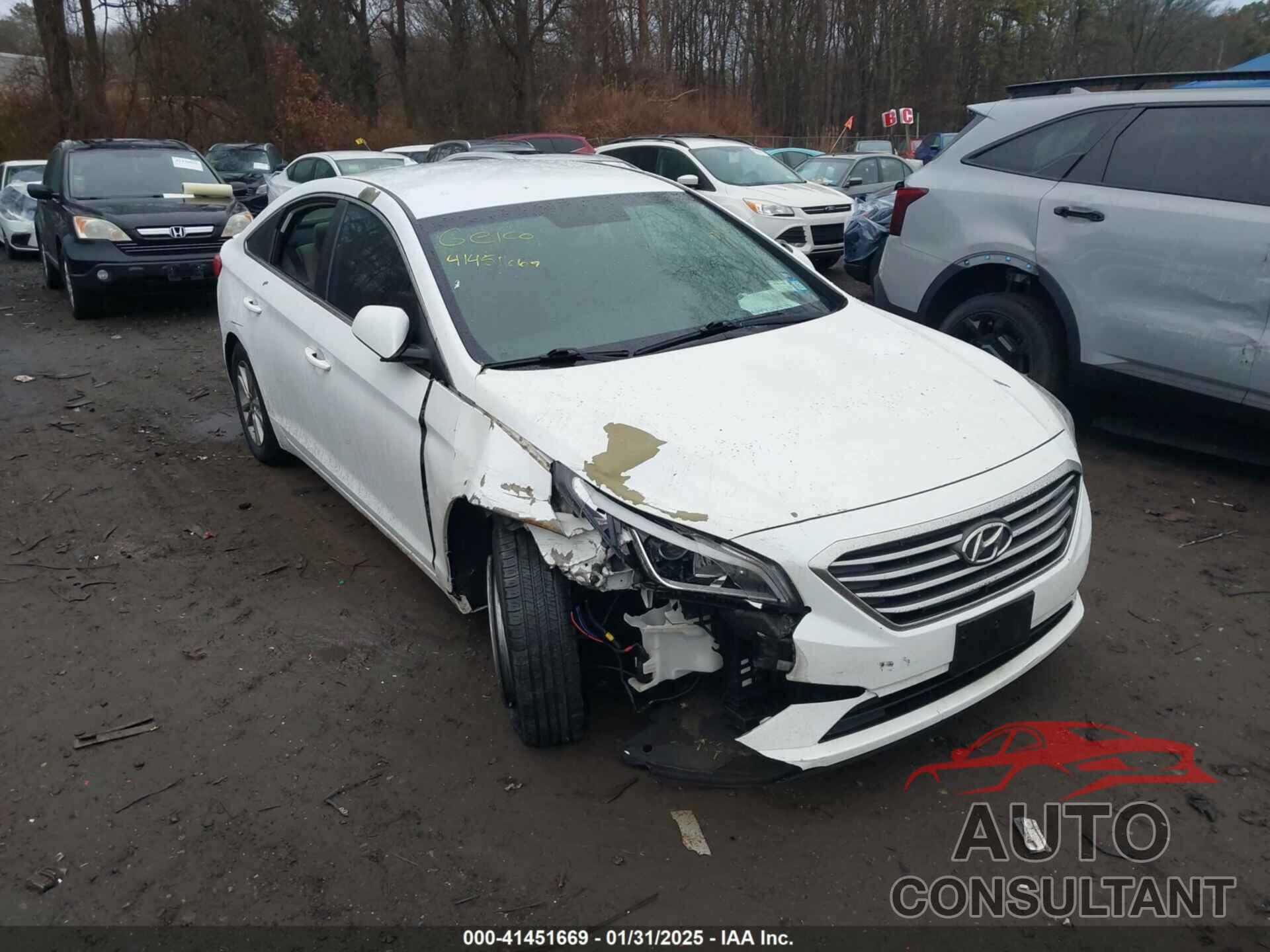 HYUNDAI SONATA 2016 - 5NPE24AF6GH379366