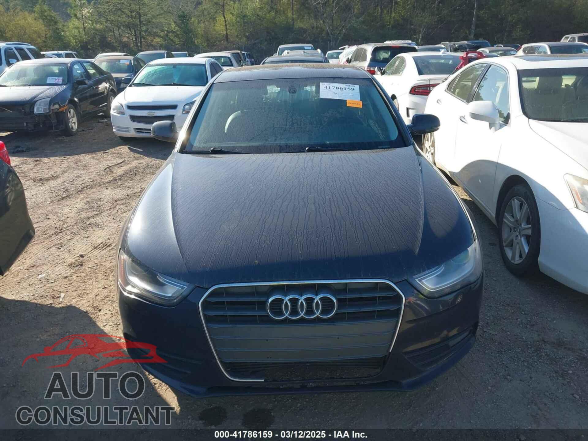 AUDI A4 2013 - WAUEFAFL3DN018946