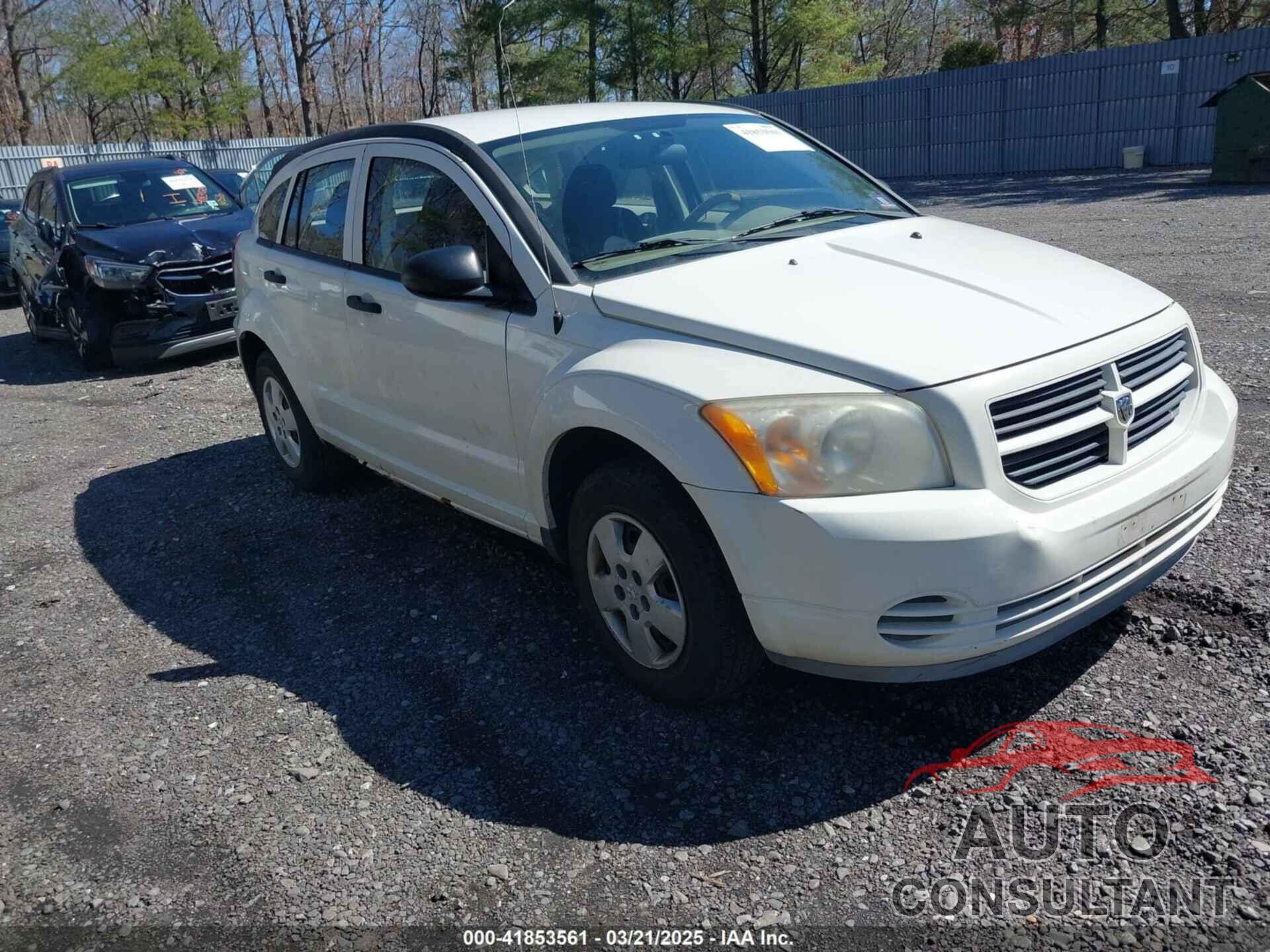 DODGE CALIBER 2009 - 1B3HB28A79D215078