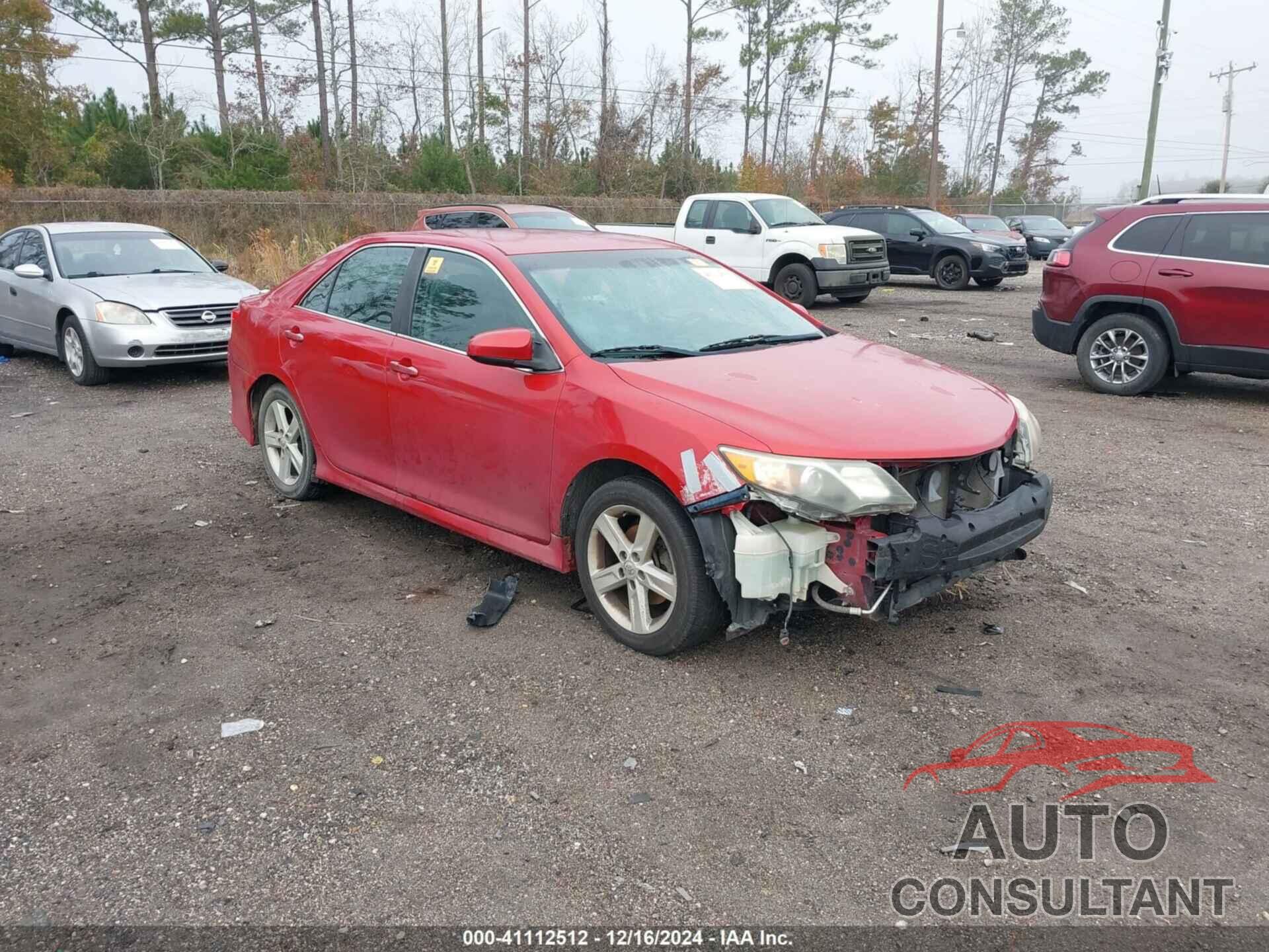 TOYOTA CAMRY 2013 - 4T1BF1FK4DU663720