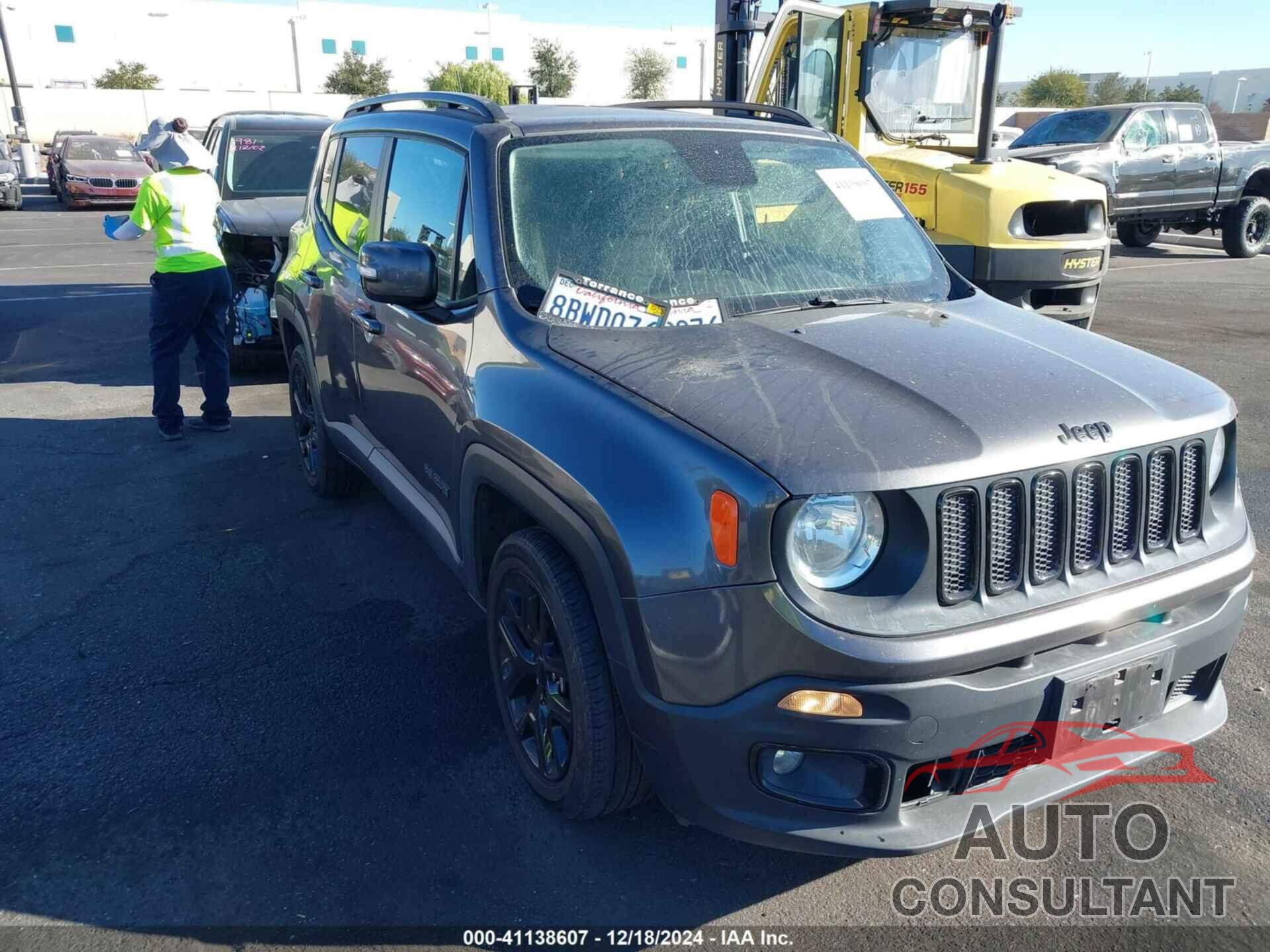 JEEP RENEGADE 2017 - ZACCJABB4HPG16773