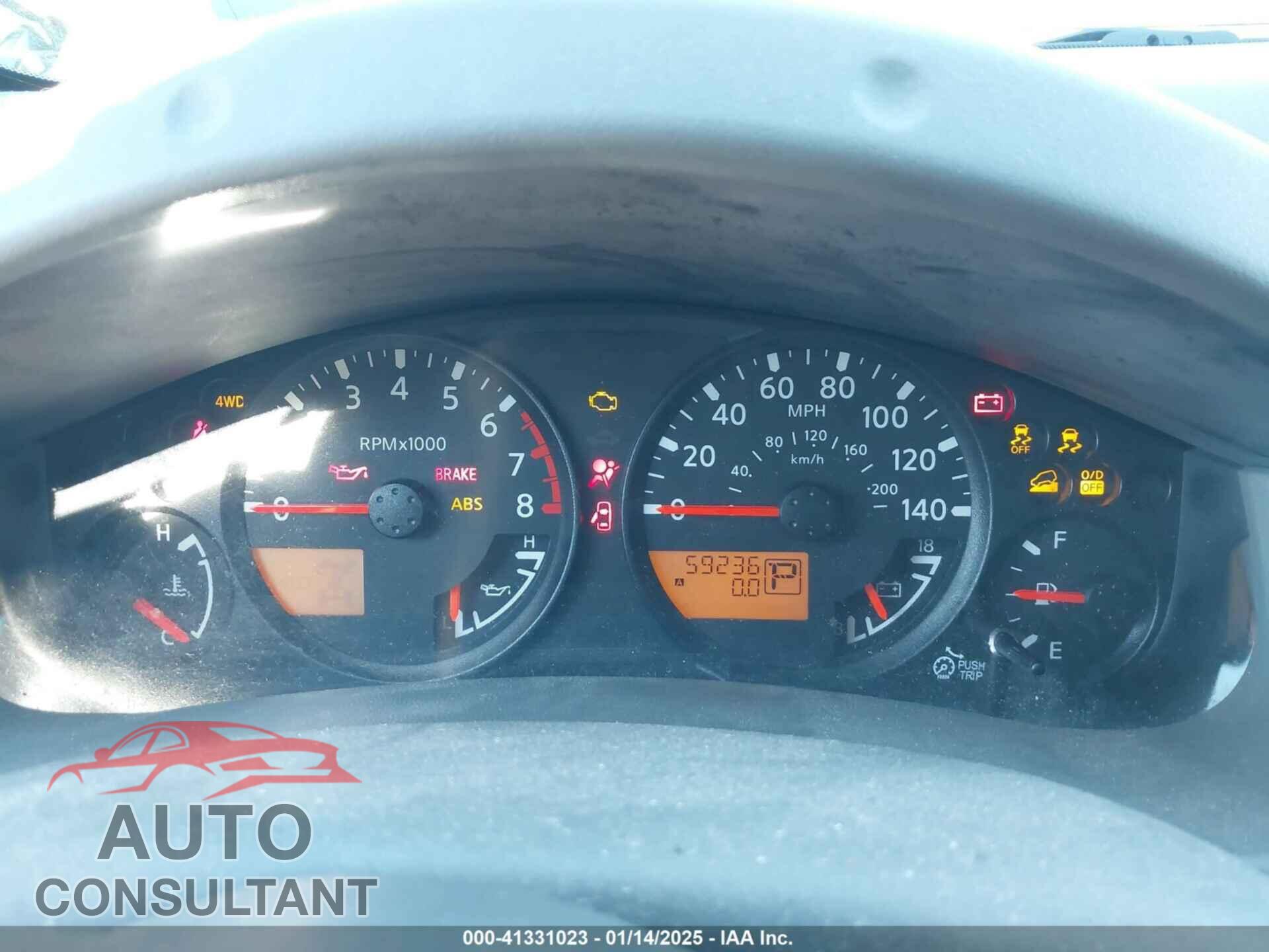 NISSAN FRONTIER 2019 - 1N6AD0EV4KN778687