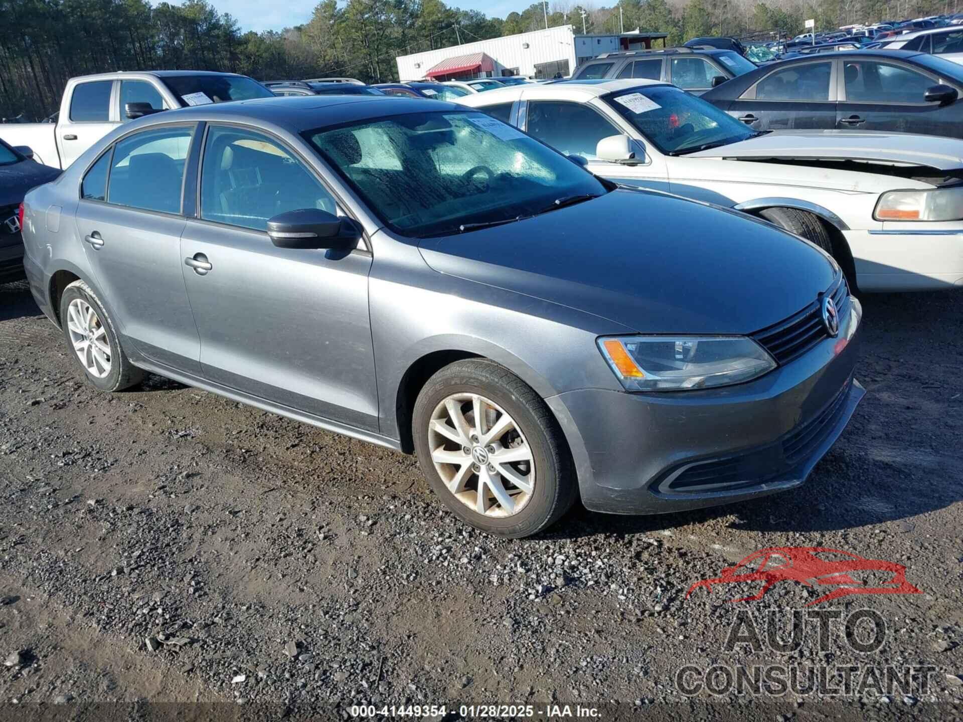 VOLKSWAGEN JETTA 2012 - 3VWDP7AJ9CM322020