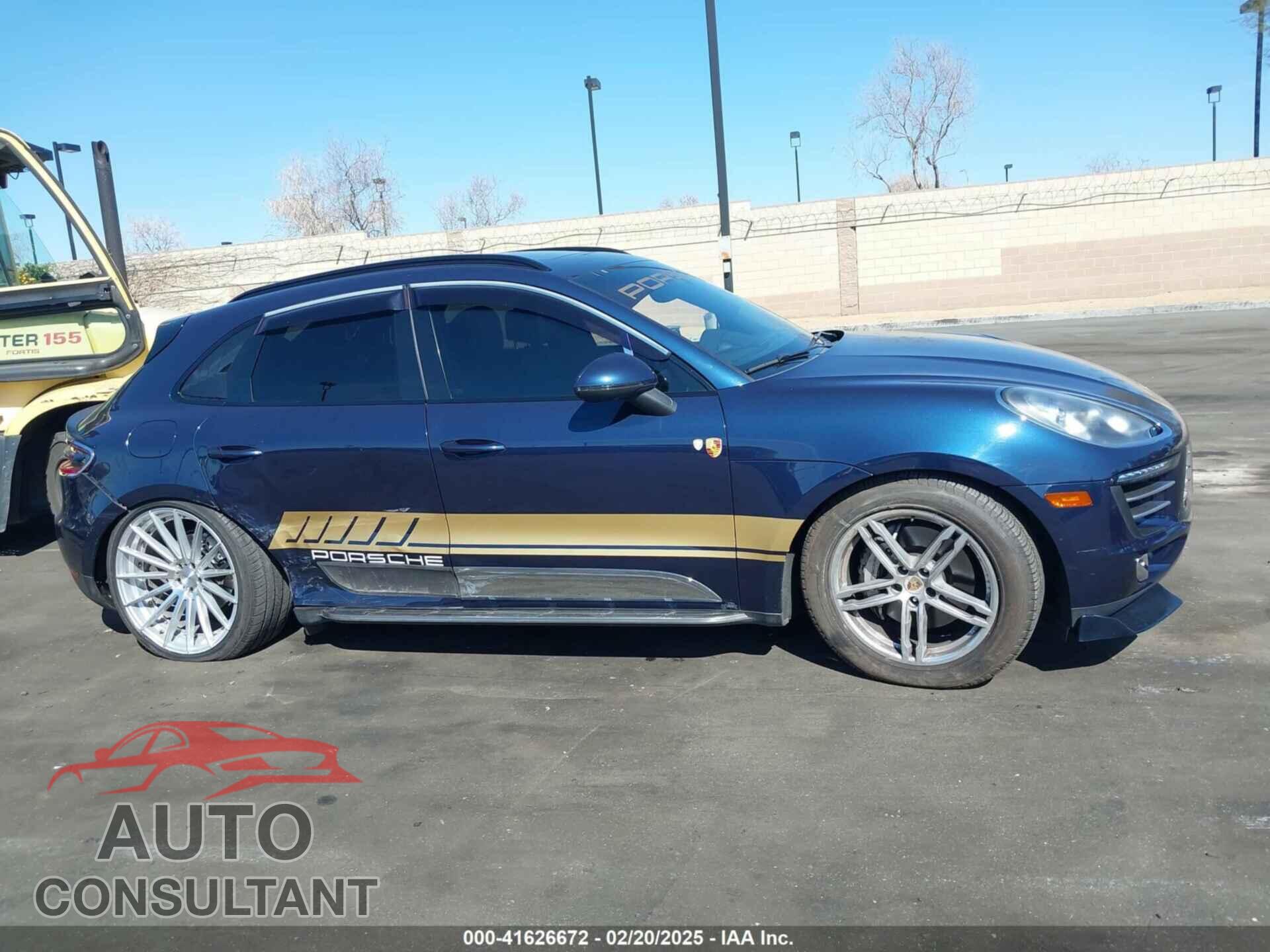 PORSCHE MACAN 2016 - WP1AB2A52GLB54012