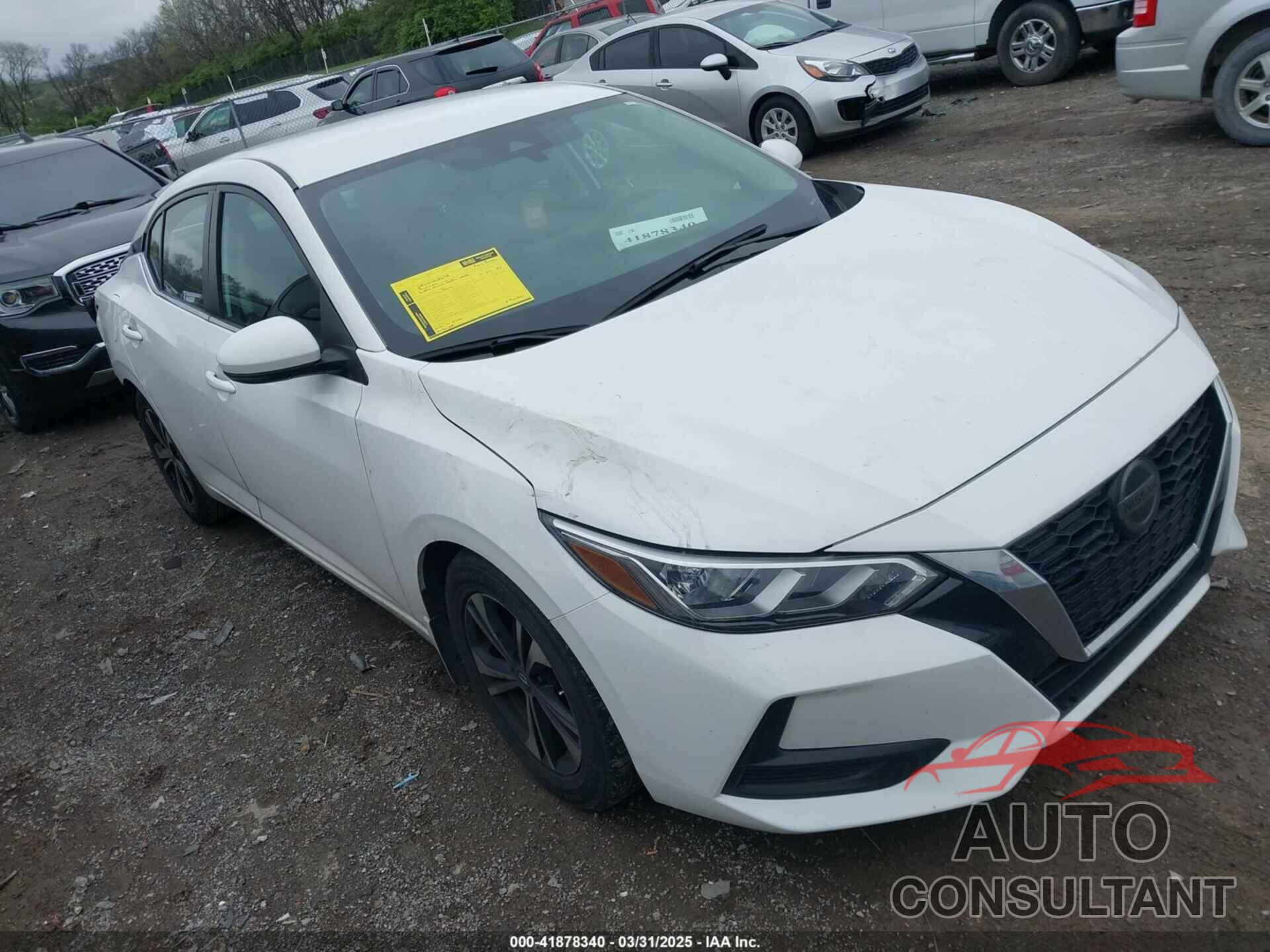 NISSAN SENTRA 2020 - 3N1AB8CV4LY257423