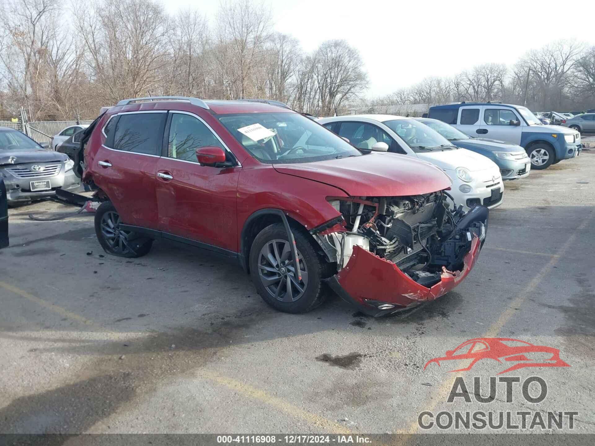 NISSAN ROGUE 2016 - 5N1AT2MVXGC883753