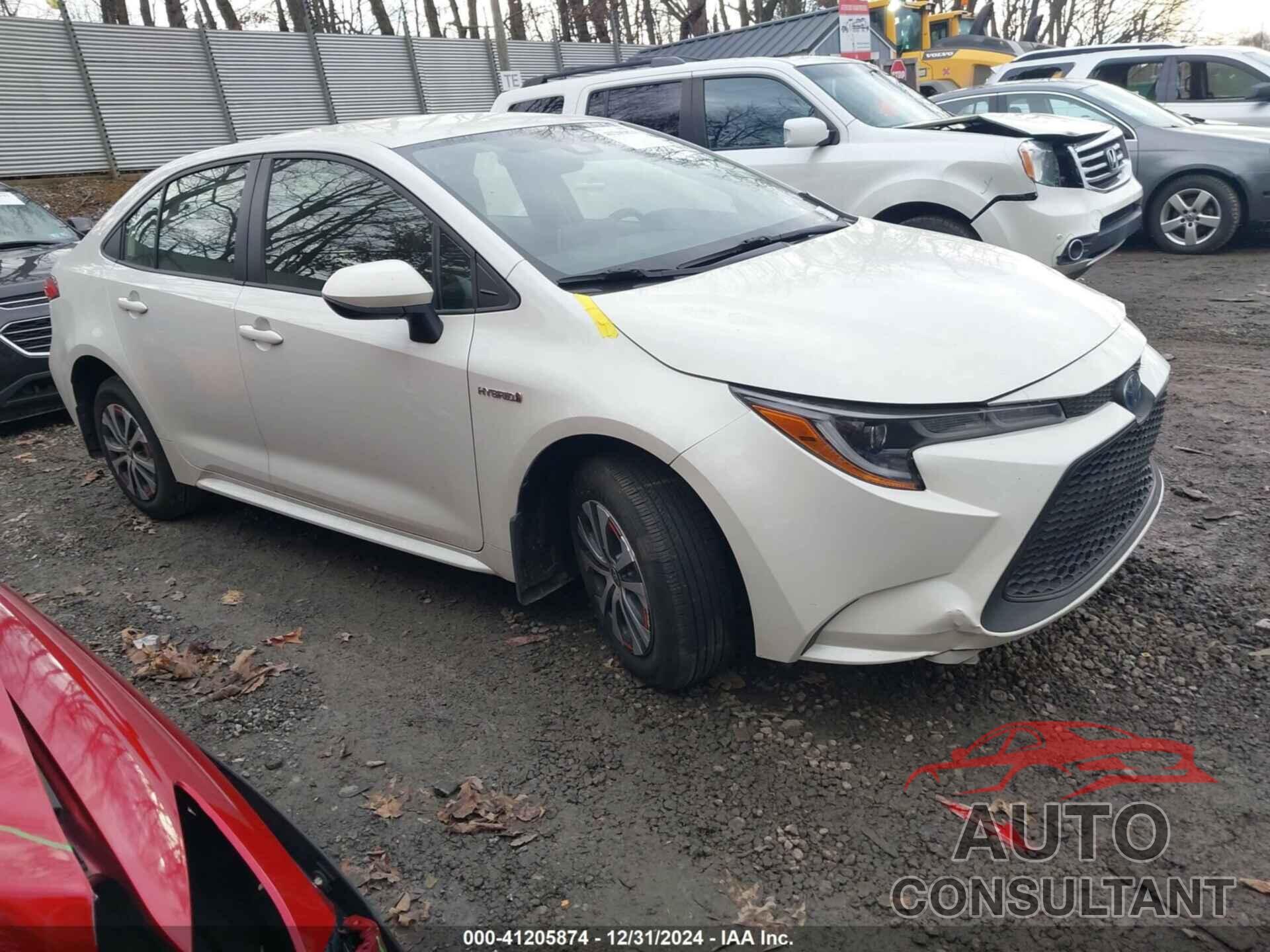 TOYOTA COROLLA 2021 - JTDEAMDE2MJ021593