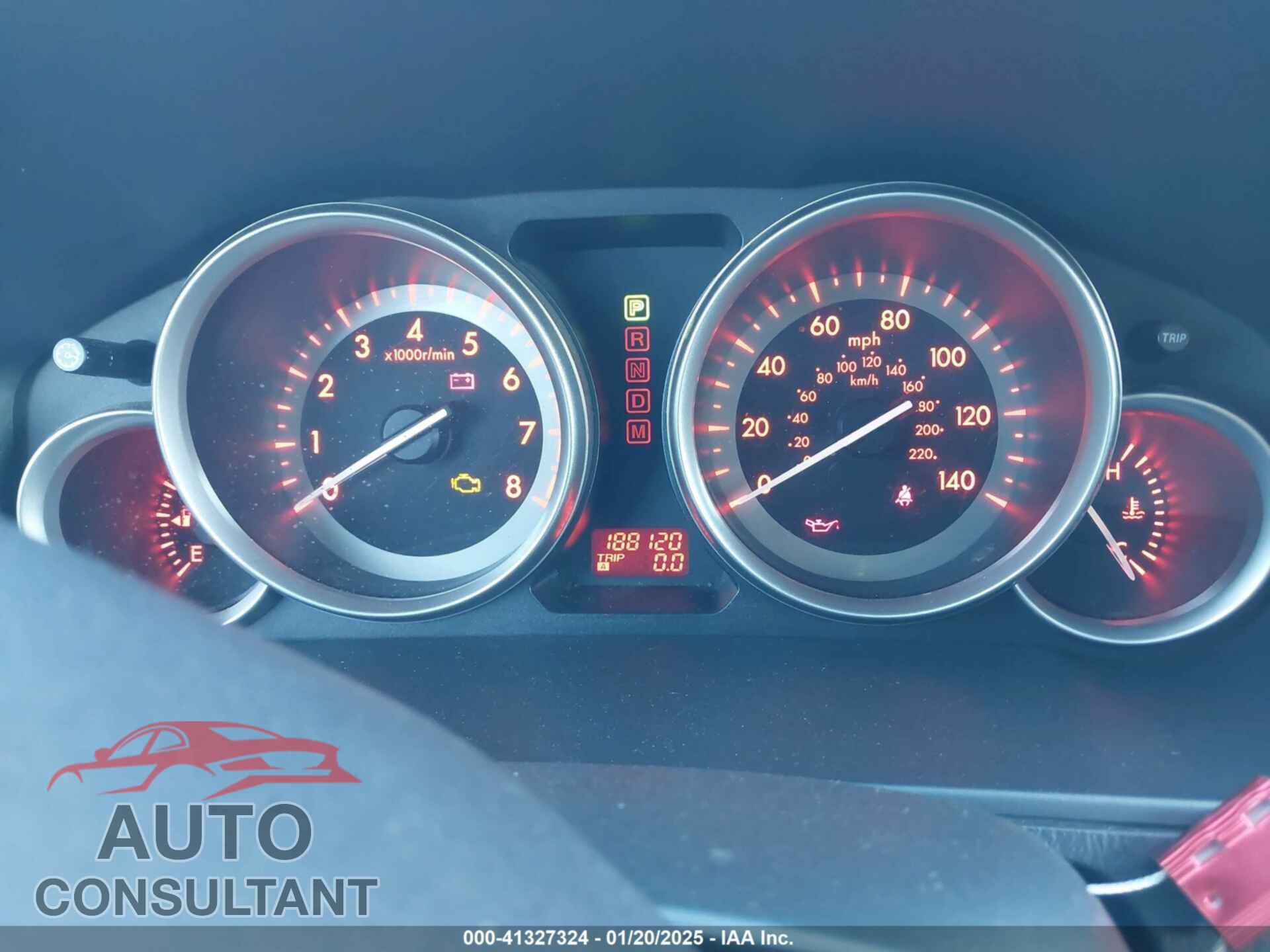 MAZDA CX-9 2010 - JM3TB2MV8A0219323