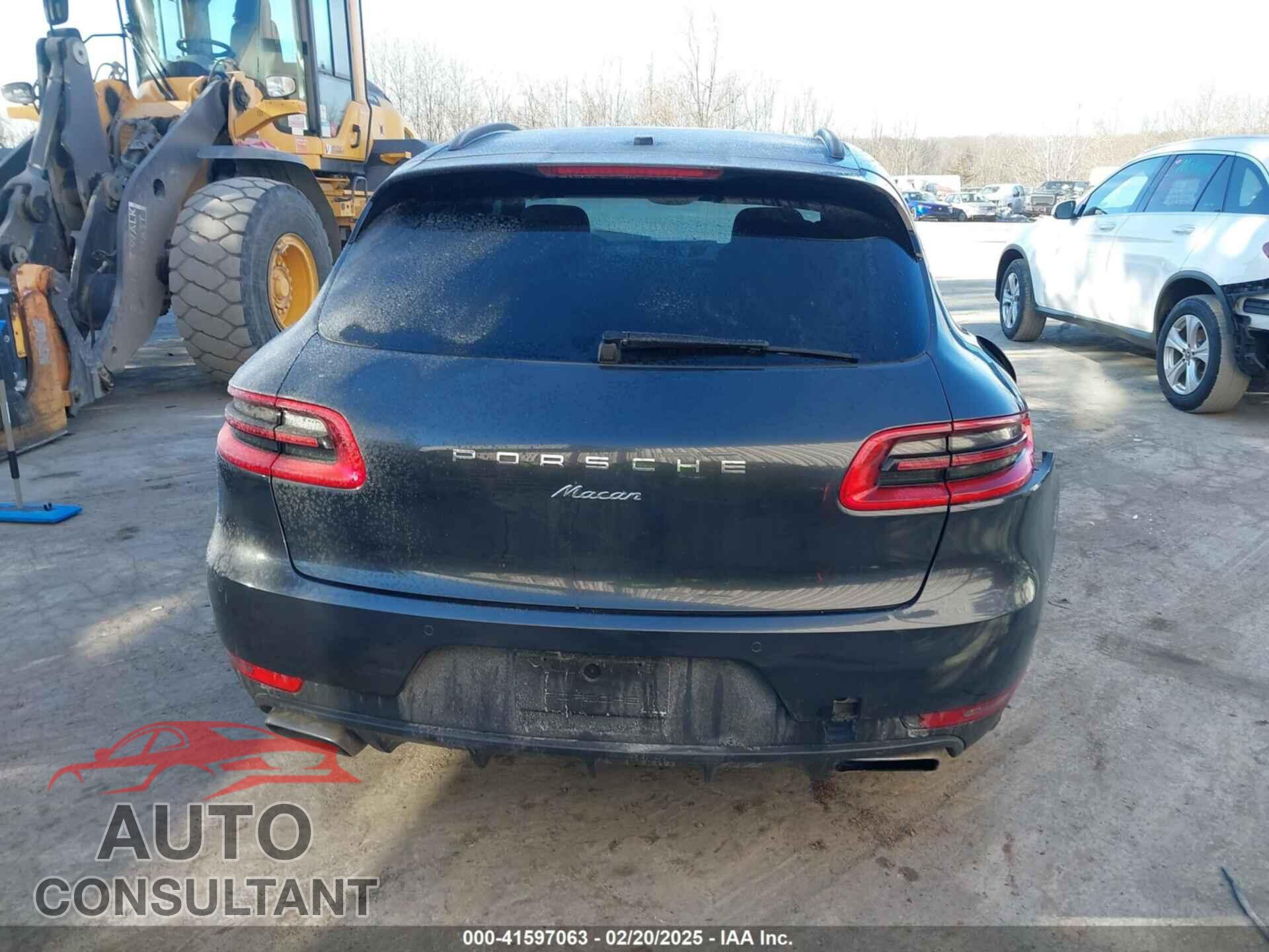 PORSCHE MACAN 2017 - WP1AA2A57HLB03299