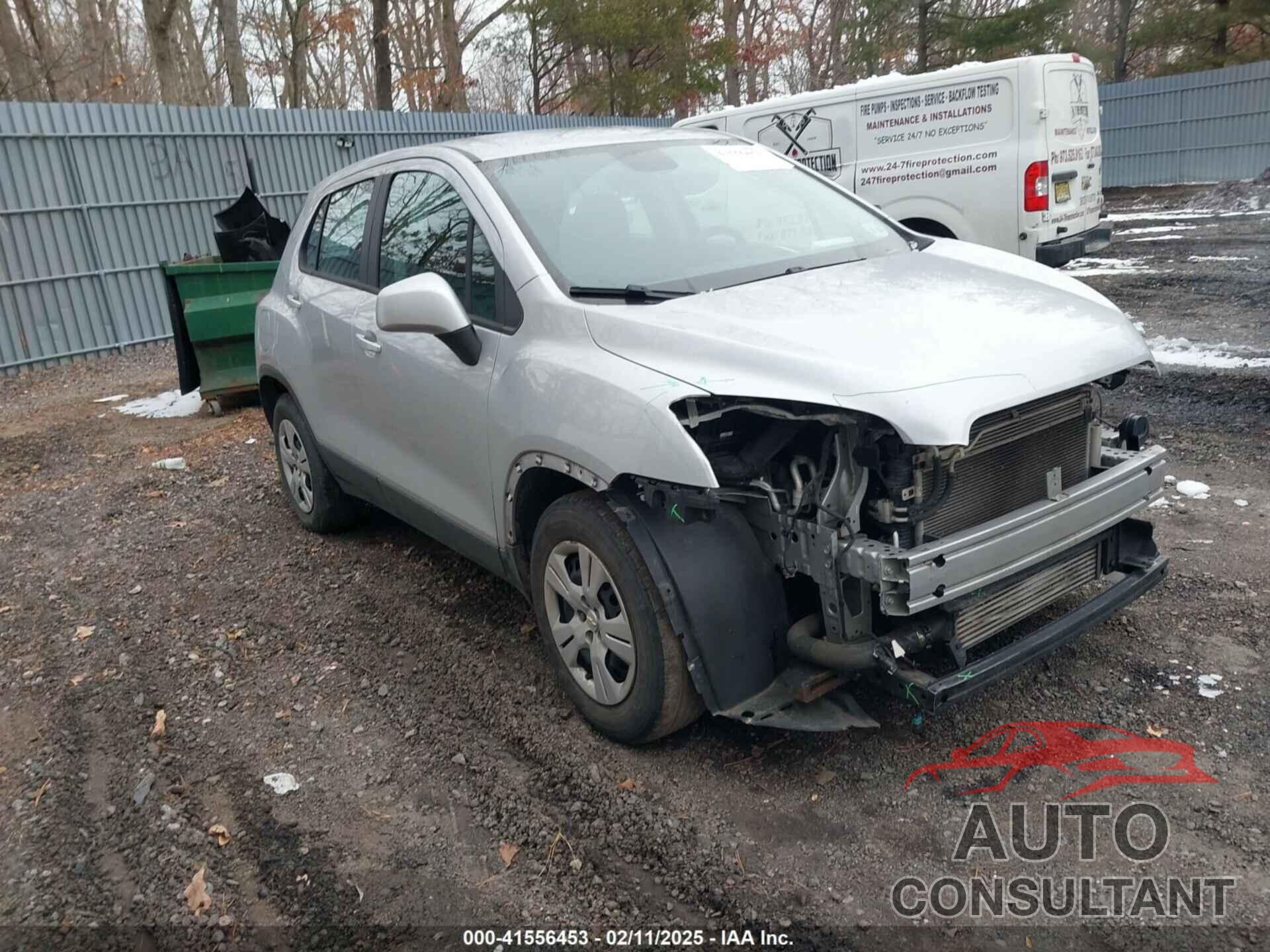 CHEVROLET TRAX 2016 - 3GNCJKSB6GL249590