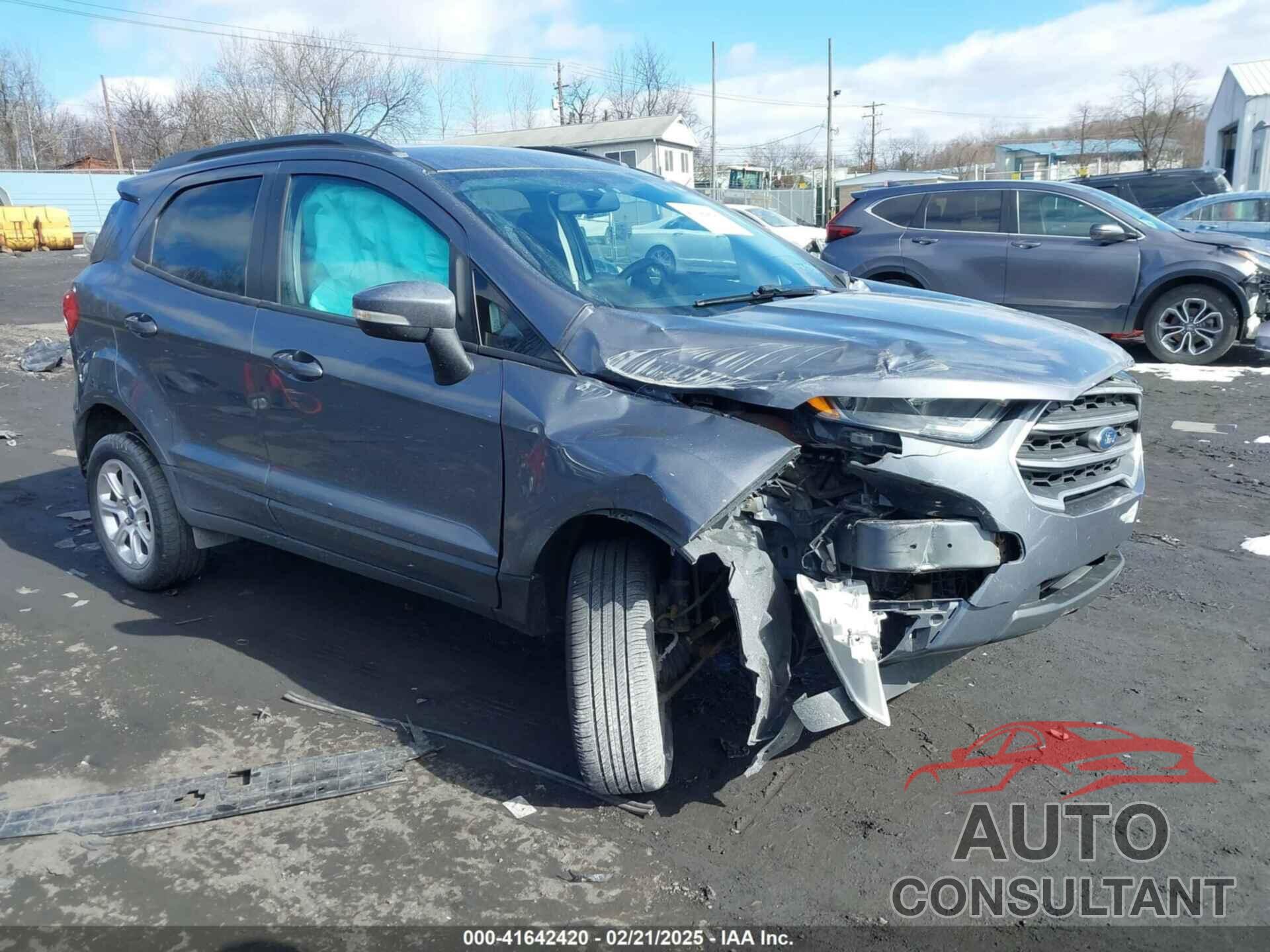 FORD ECOSPORT 2018 - MAJ6P1UL0JC205632