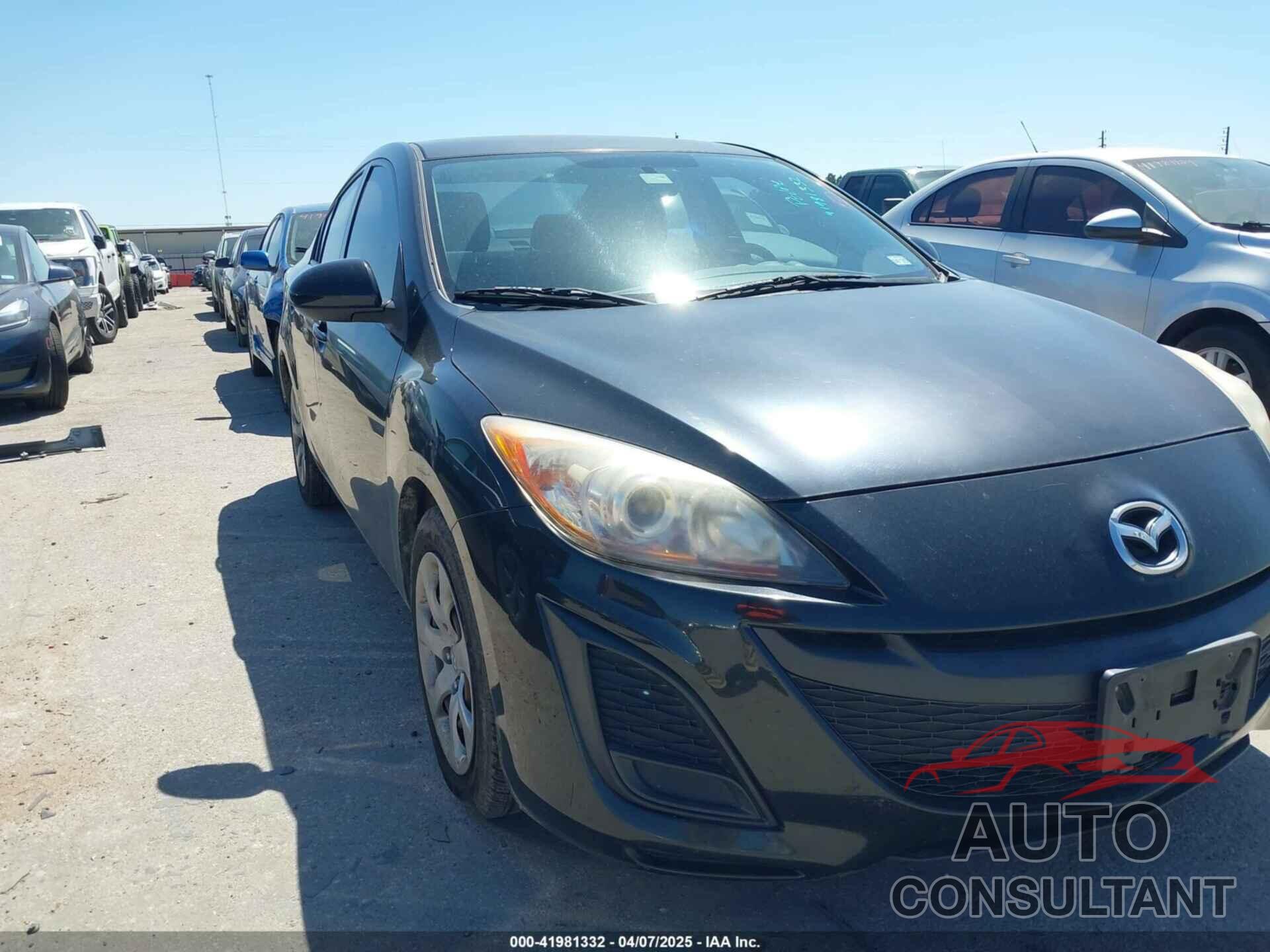 MAZDA MAZDA3 2011 - JM1BL1UF1B1455344