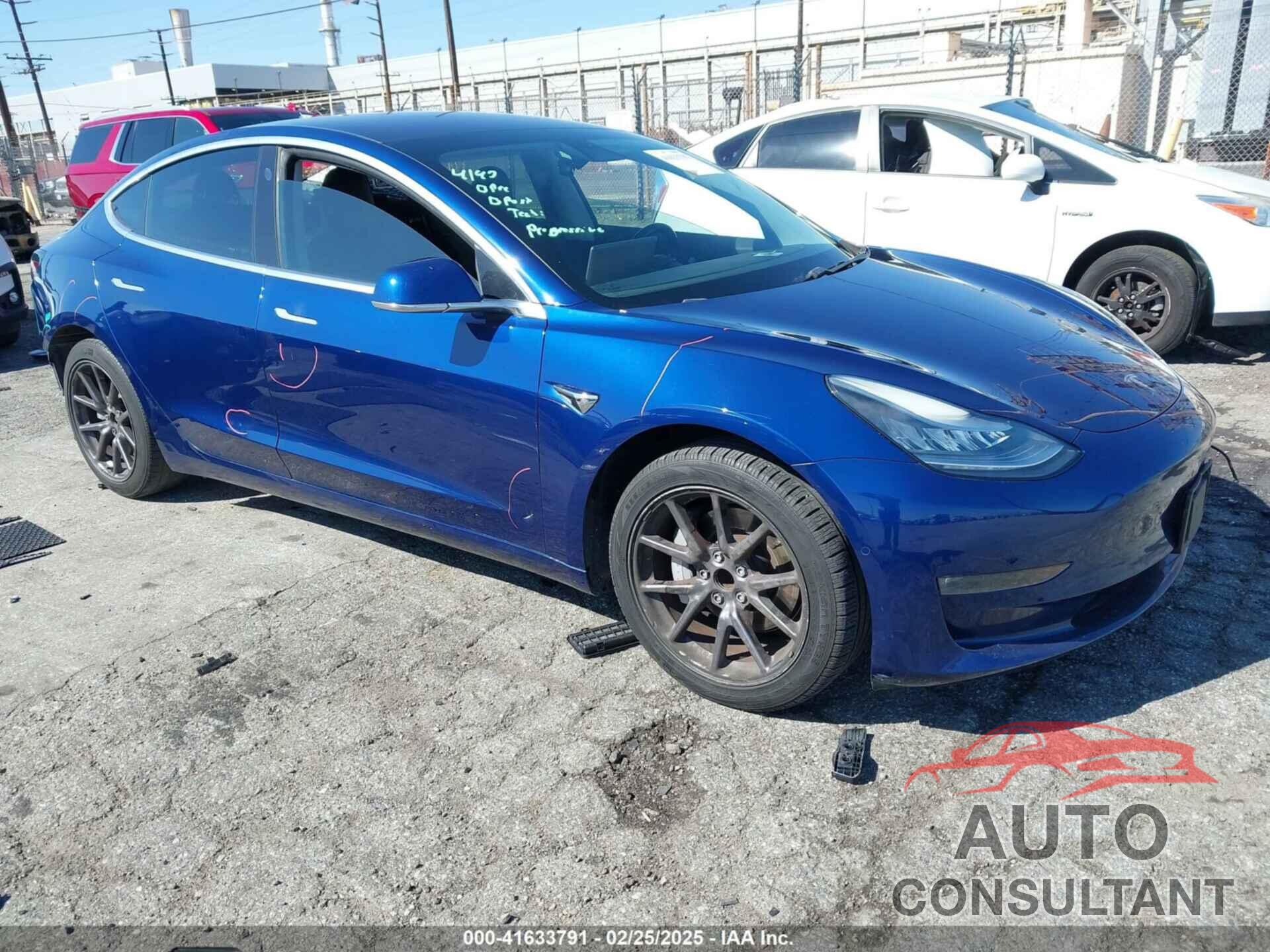 TESLA MODEL 3 2019 - 5YJ3E1EA9KF309170