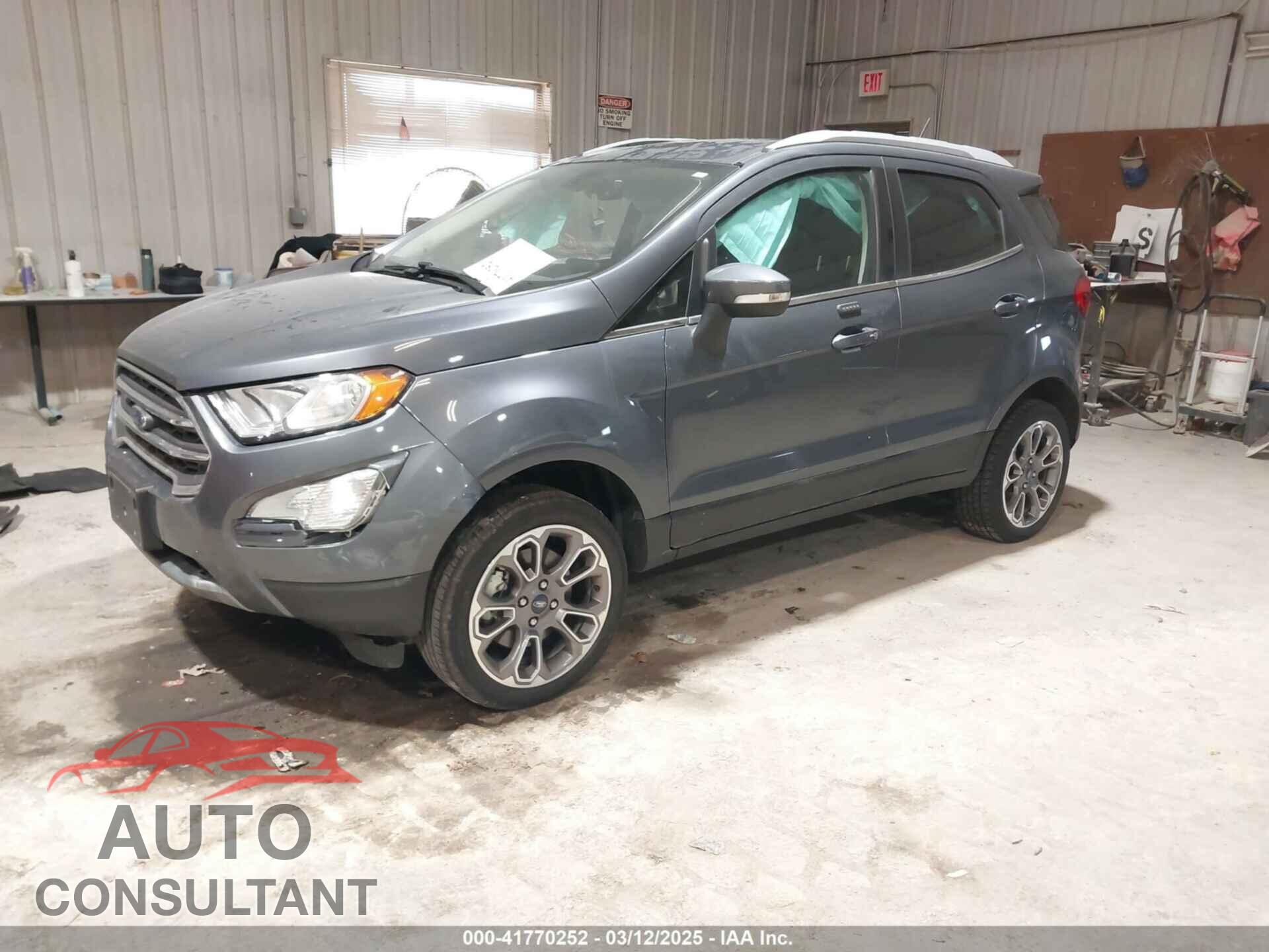 FORD ECOSPORT 2021 - MAJ6S3KL6MC398208
