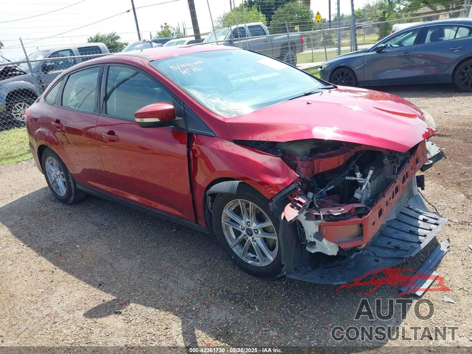 FORD FOCUS 2017 - 1FADP3F23HL303314