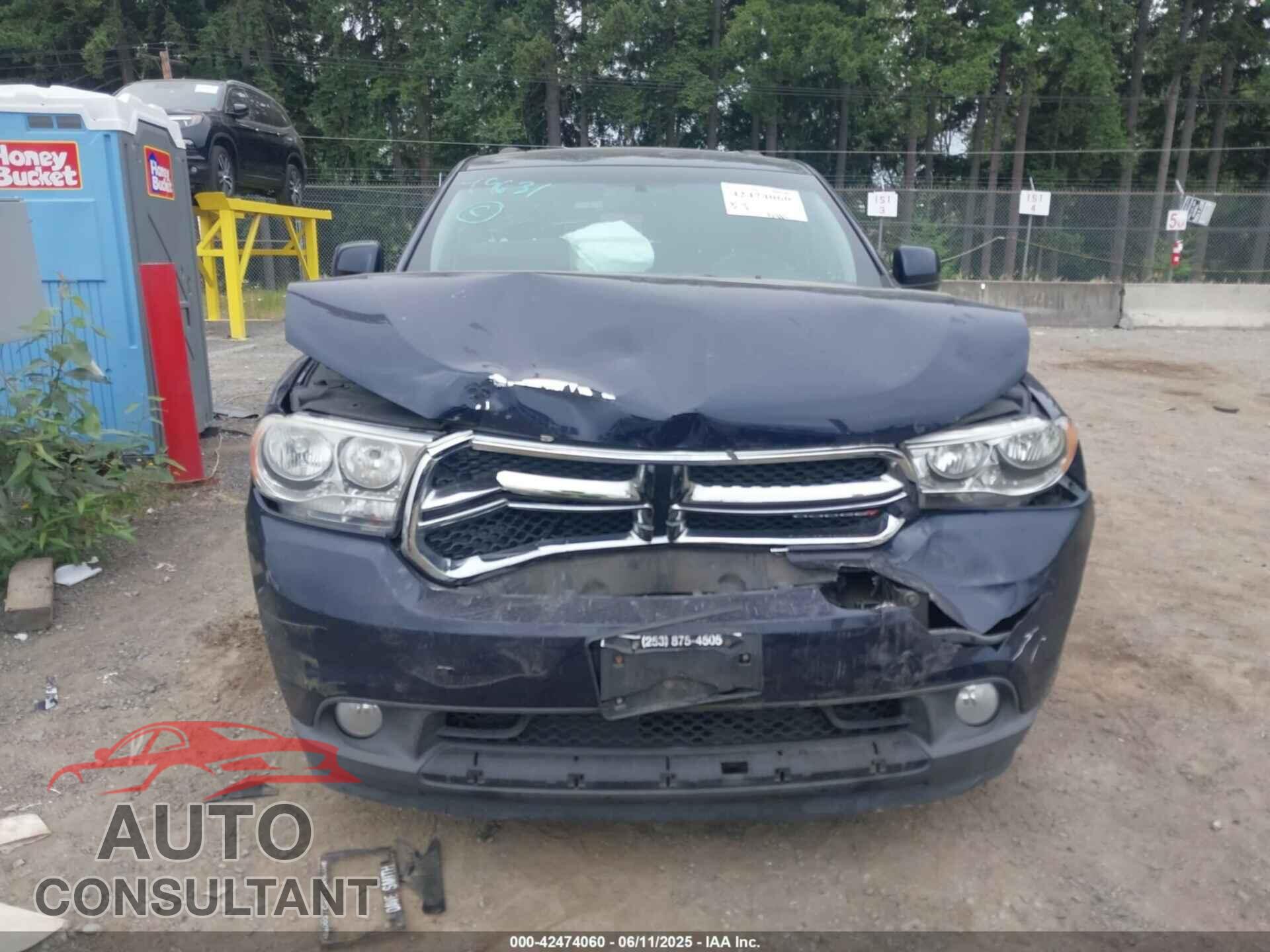 DODGE DURANGO 2013 - 1C4RDJAG5DC697022