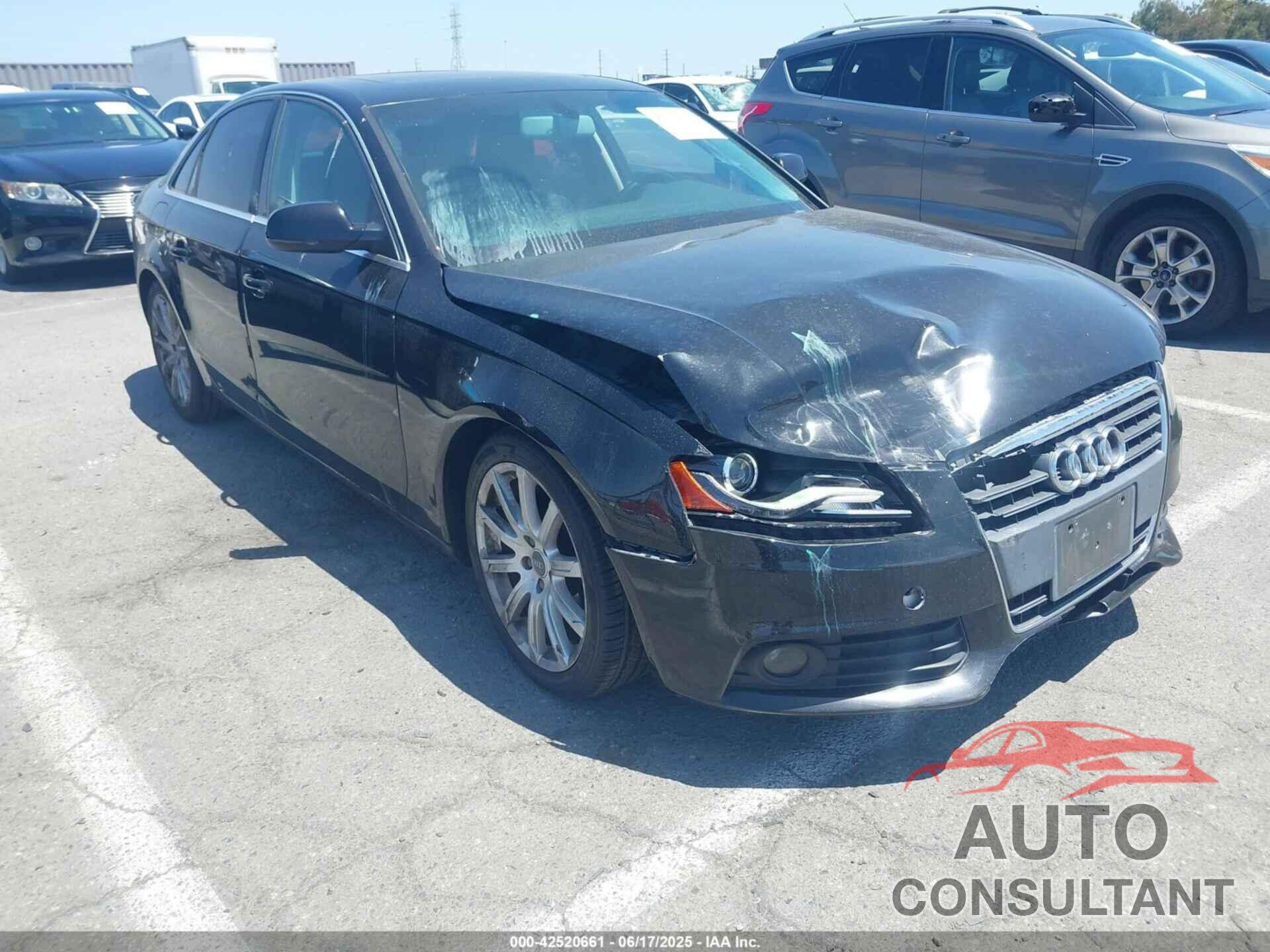 AUDI A4 2010 - WAUEFAFL9AN013875