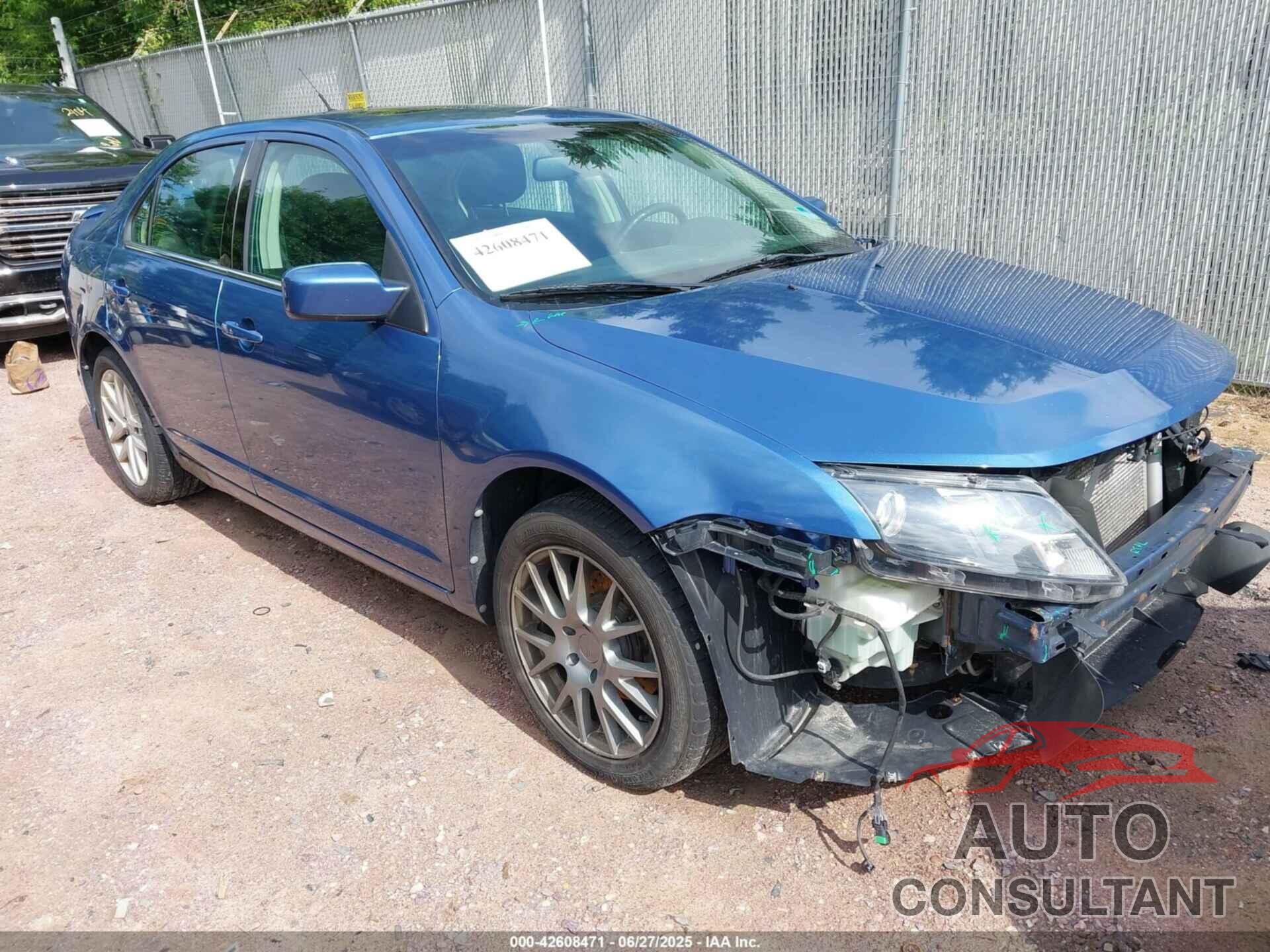 FORD FUSION 2010 - 3FAHP0JA8AR354698