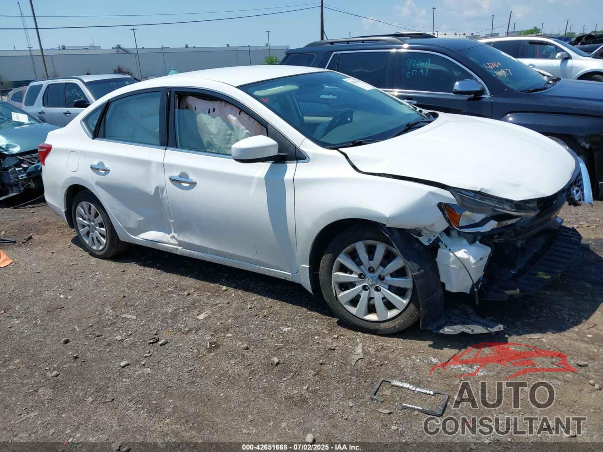 NISSAN SENTRA 2017 - 3N1AB7AP2HY331301