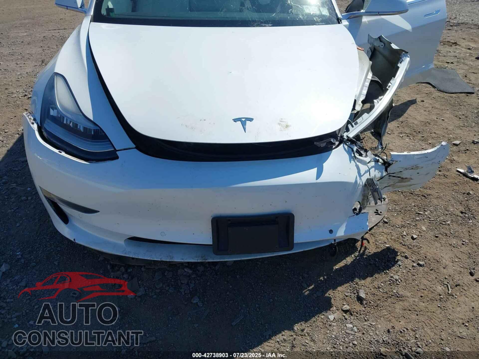 TESLA MODEL 3 2019 - 5YJ3E1EB2KF421429