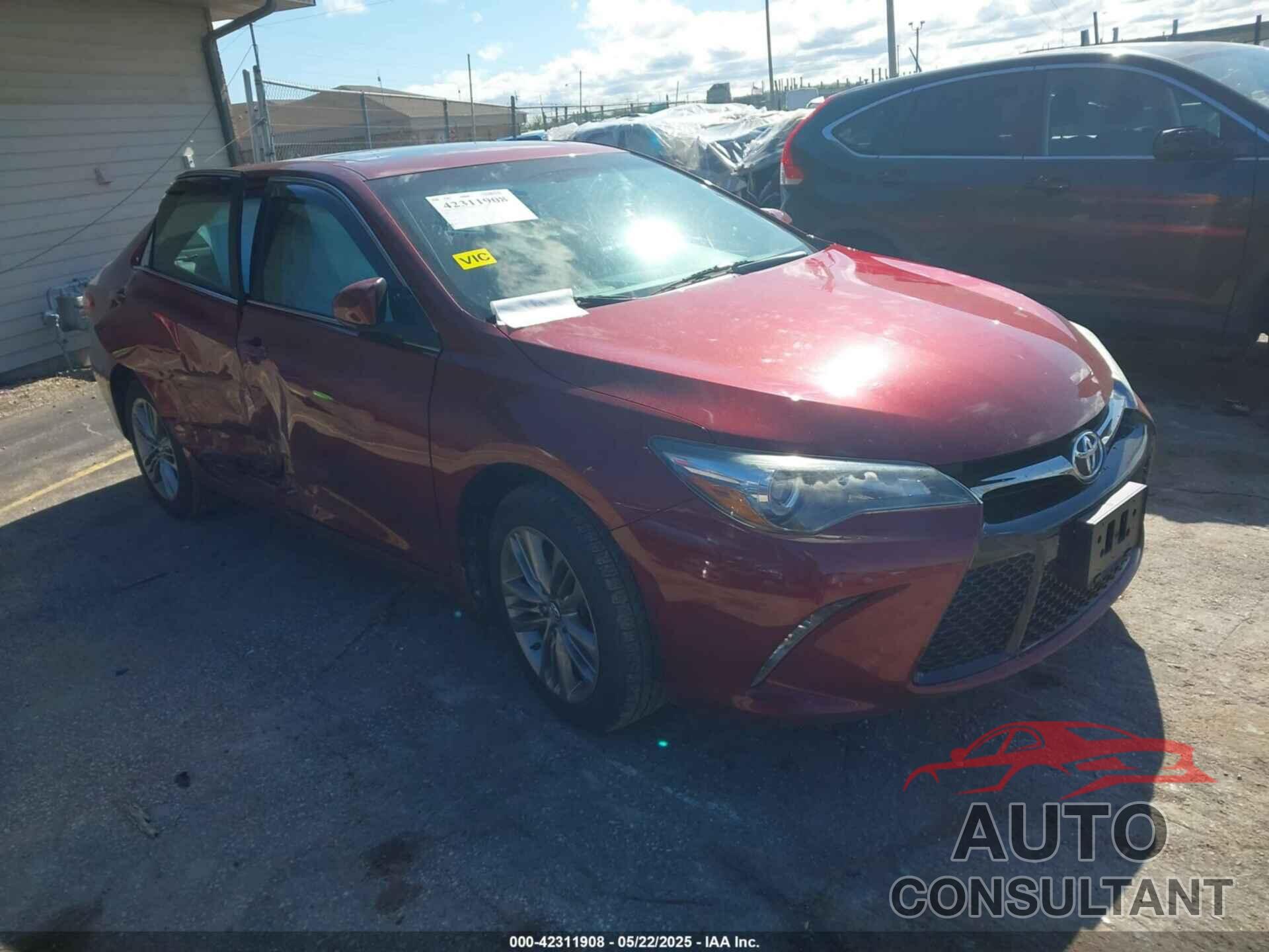 TOYOTA CAMRY 2016 - 4T1BF1FK3GU599271