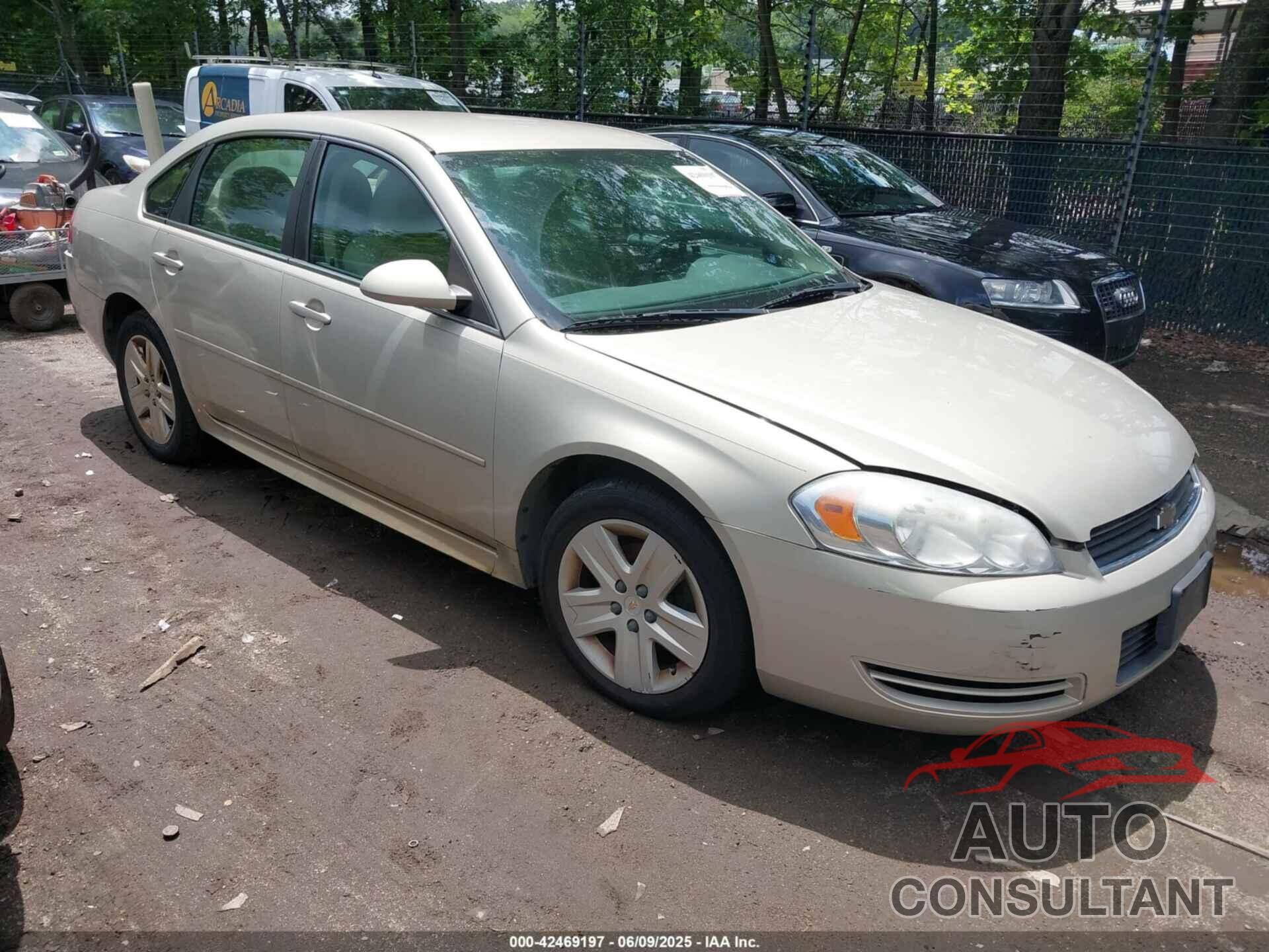 CHEVROLET IMPALA 2011 - 2G1WA5EK3B1207903