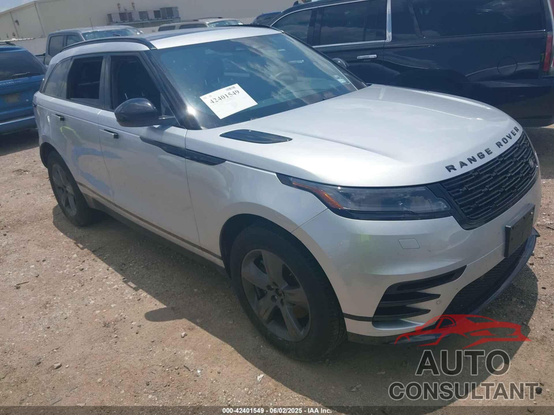 LAND ROVER RANGE ROVER VELAR 2025 - SALYL2EX2SA396840