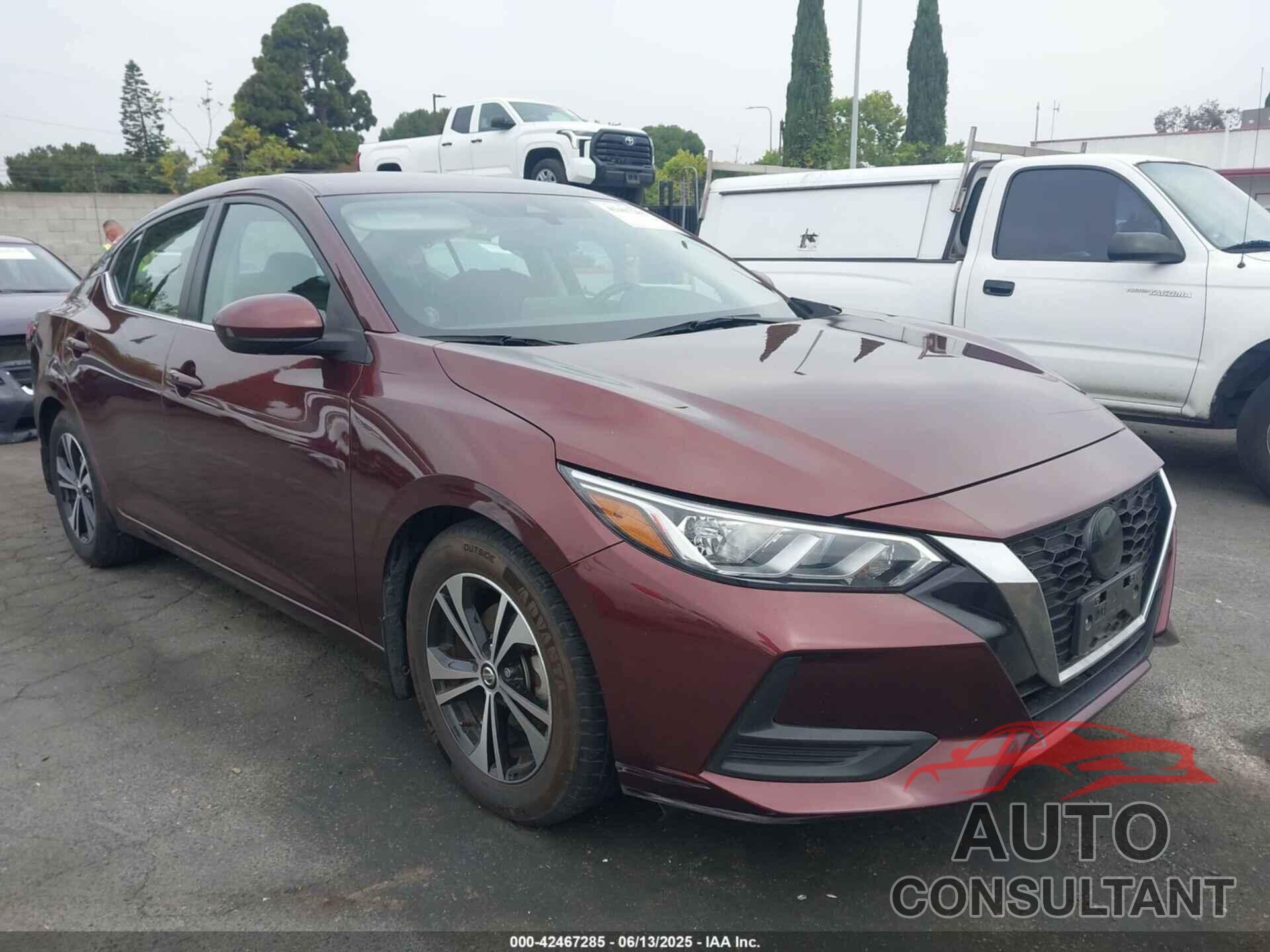 NISSAN SENTRA 2021 - 3N1AB8CV3MY325583