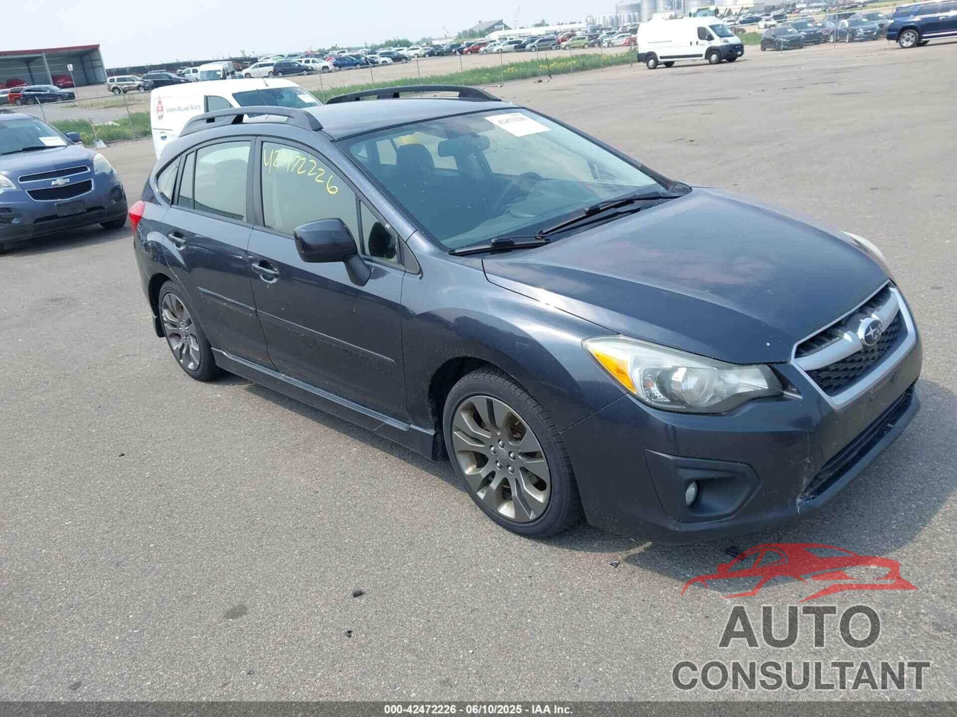 SUBARU IMPREZA 2013 - JF1GPAL65DH208355